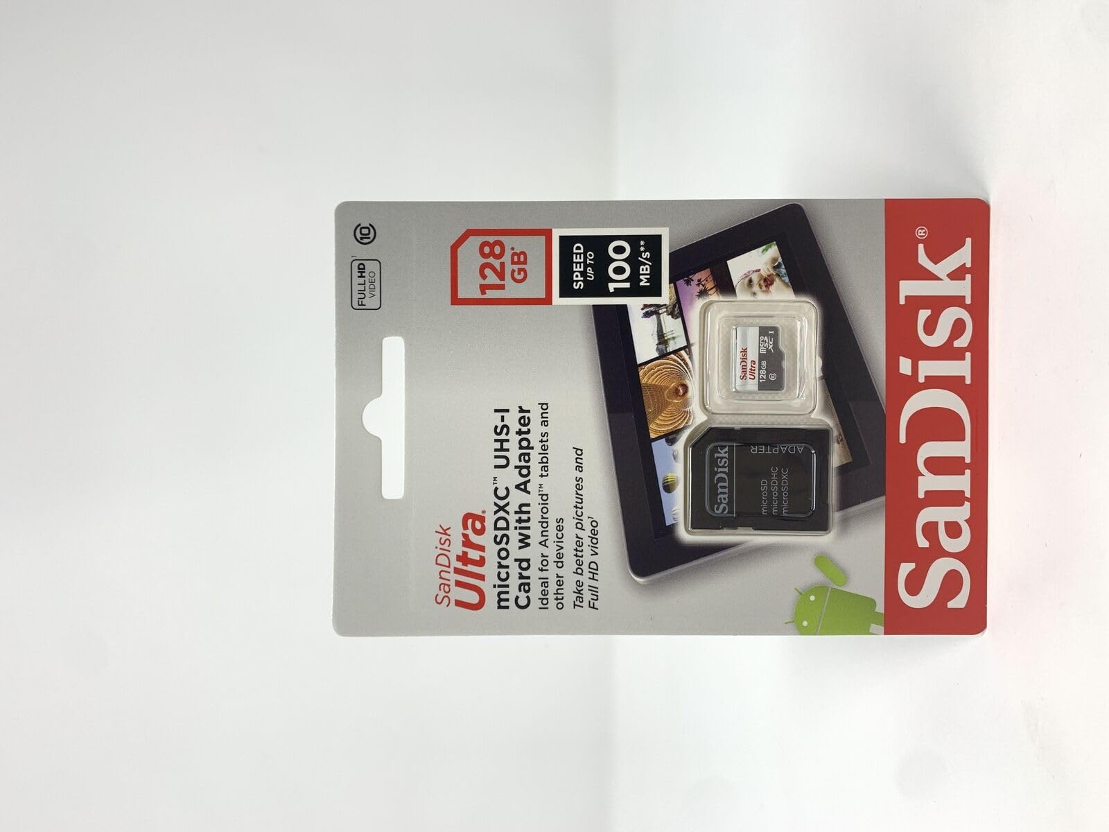 Sandisk Ultra Microsd Flash Memory 128Gb Microsdxc Uhs I Class 10