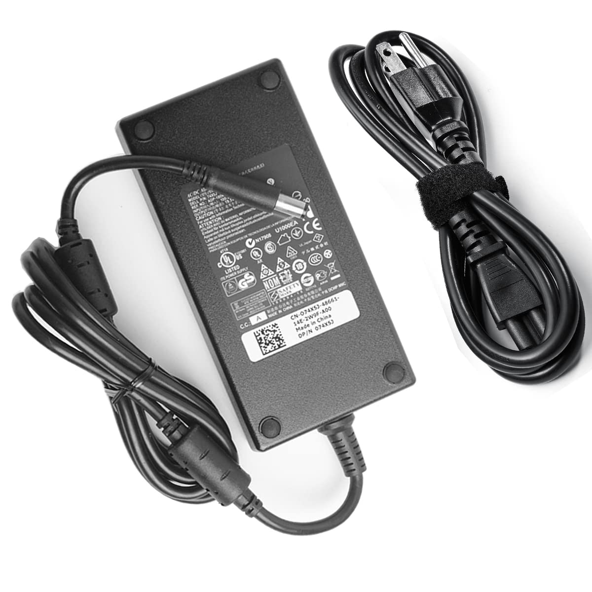 JIAHENGDE 180W AC Charger for Dell WD19, WD22TB4, TB16, D6000, WD15 Docking Stations, Power Cord for Business Monitors
