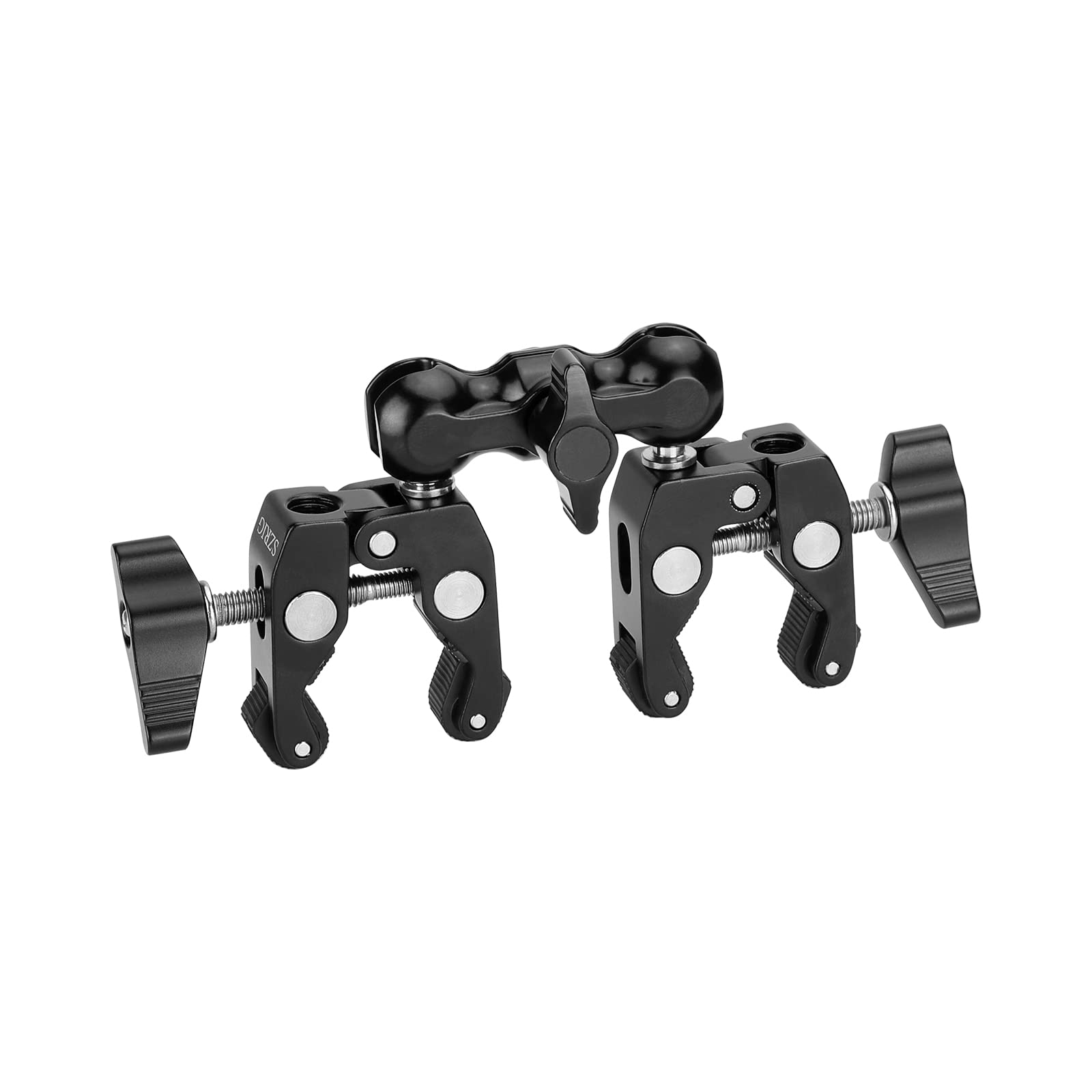 Szrig Crab Clamp Articulating Magic Arm With 1/4'' 20 Mini Ball Head For Camera Accessories