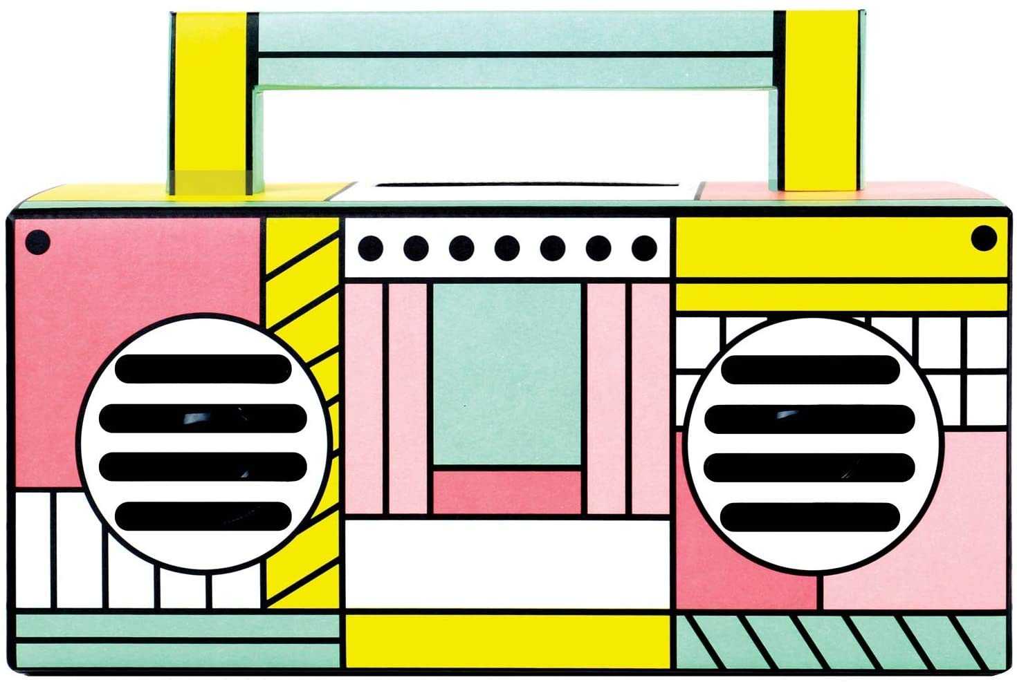 Qfx Bt 41 Flamingo Bluetooth Streaming Tws Ready Lightshow Speaker (Flamingo), Pink