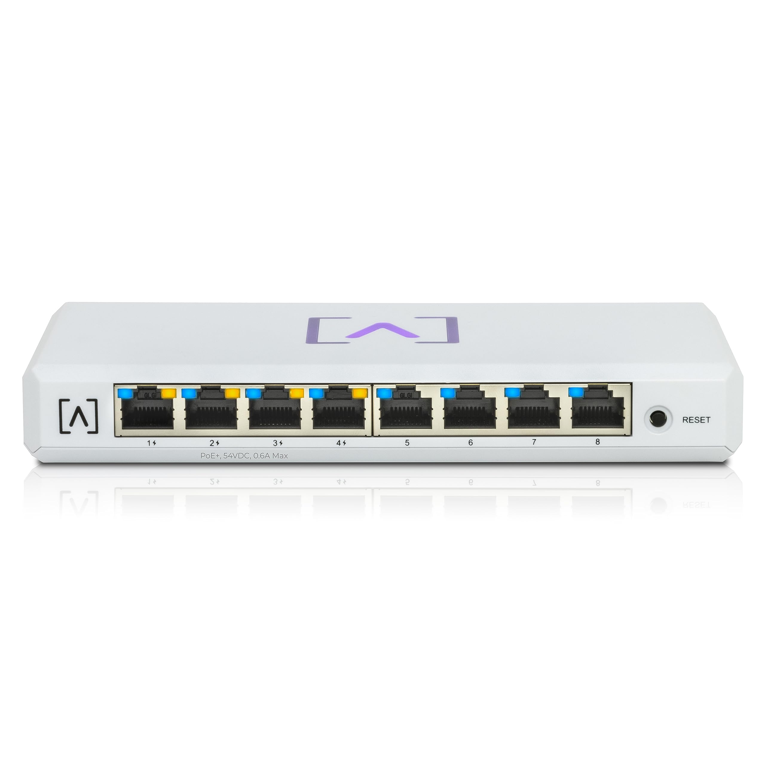 8 Port, Layer 2, 60W Poe, Managed Enterprise Network Switch