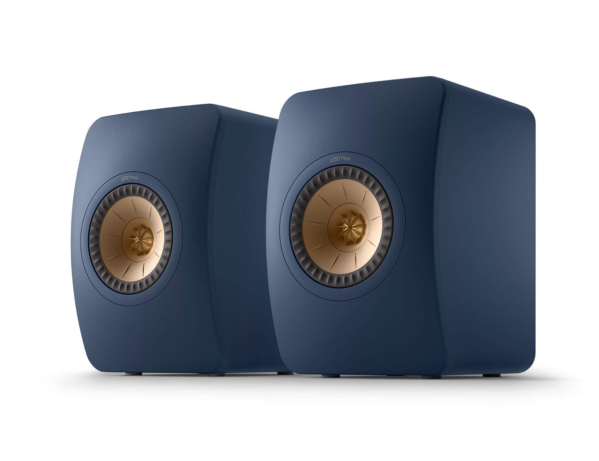 Kef Ls50 Meta Passive Bookshelf Speakers - Pair (Royal Blue)