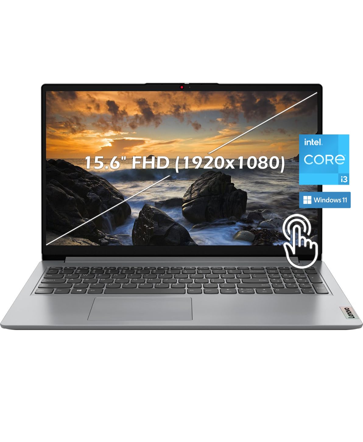 Lenovo 2023 Newest Ideapad 3I Laptop, 15.6'' Fhd Touchscreen, 12Th Gen Intel Core I3 1215U Processor, 24Gb Ddr4 Ram, 1Tb Ssd, Hd