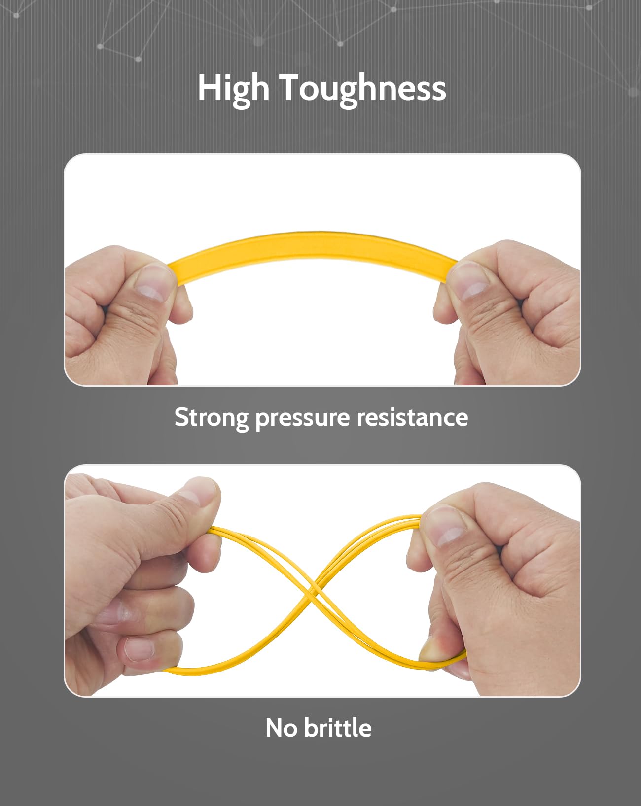 Duramic 3D Pla+ Filament 1.75Mm 1Kg Yellow, Pla Plus 3D Printer Filament 1Kg Spool(2.2Lbs) Pla Pro Tougher And Stronger, Dimensi