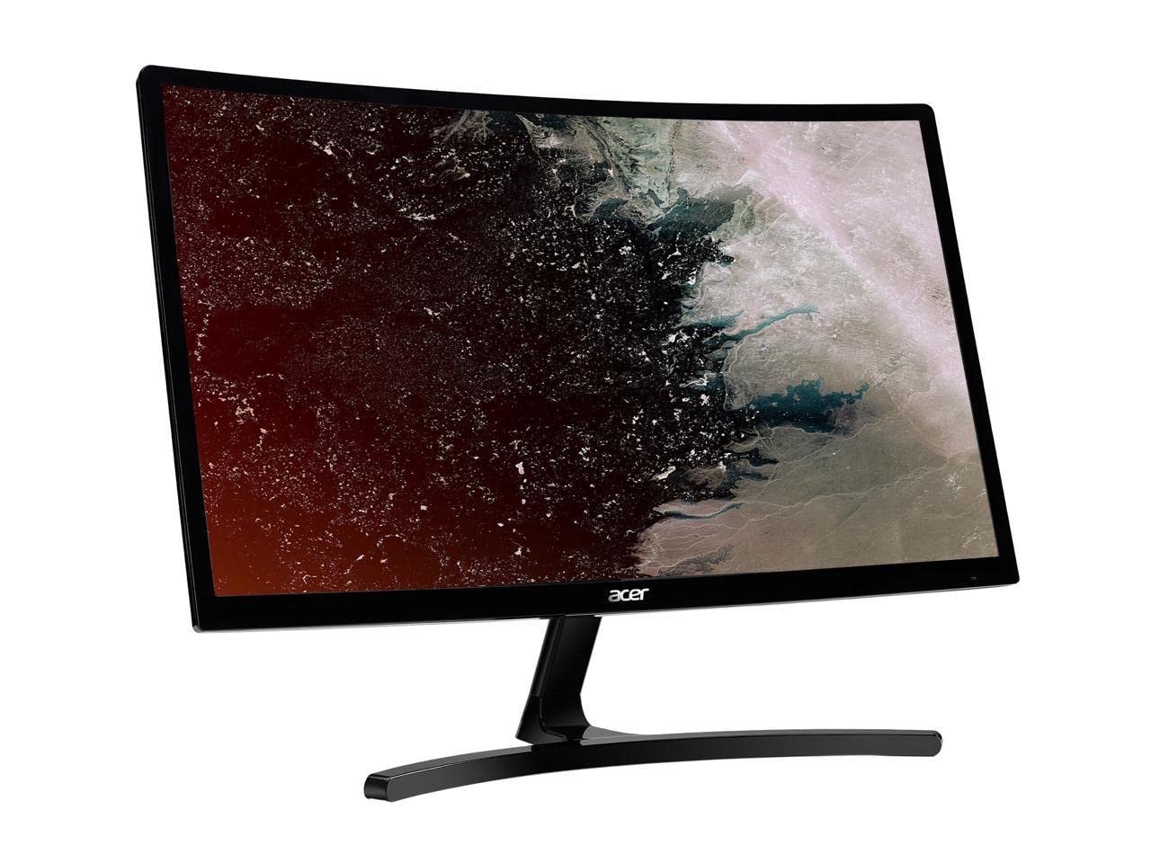Acer Gaming Monitor 23.6    Curved Ed242Qr Abidpx 1920 X 1080 144Hz Refresh Rate Amd Freesync Technology (Display Port, Hdmi & D