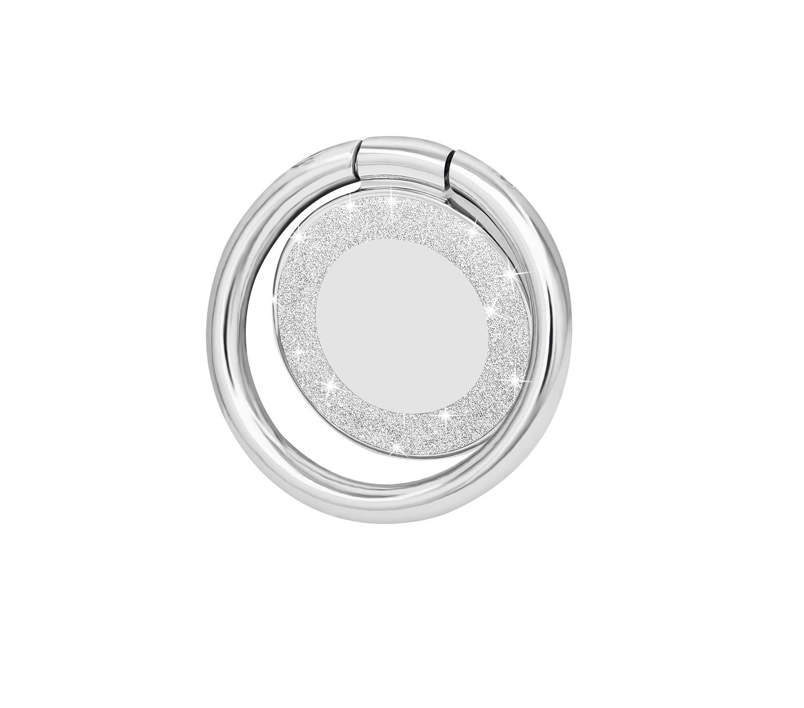 lenoup Glitter Bling Bling Phone Ring Holder,Sparkle Phone Ring Kickstand, Cell Phone Finger Ring Grip for Almost All Phones/Pad