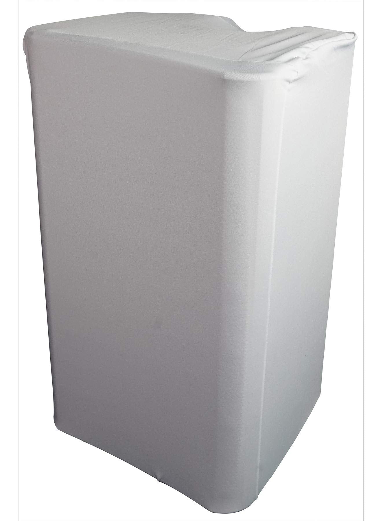 Rockville White 15'' Pa Dj Speaker Cover Scrim For Wedding Church Club (Rsc158W)