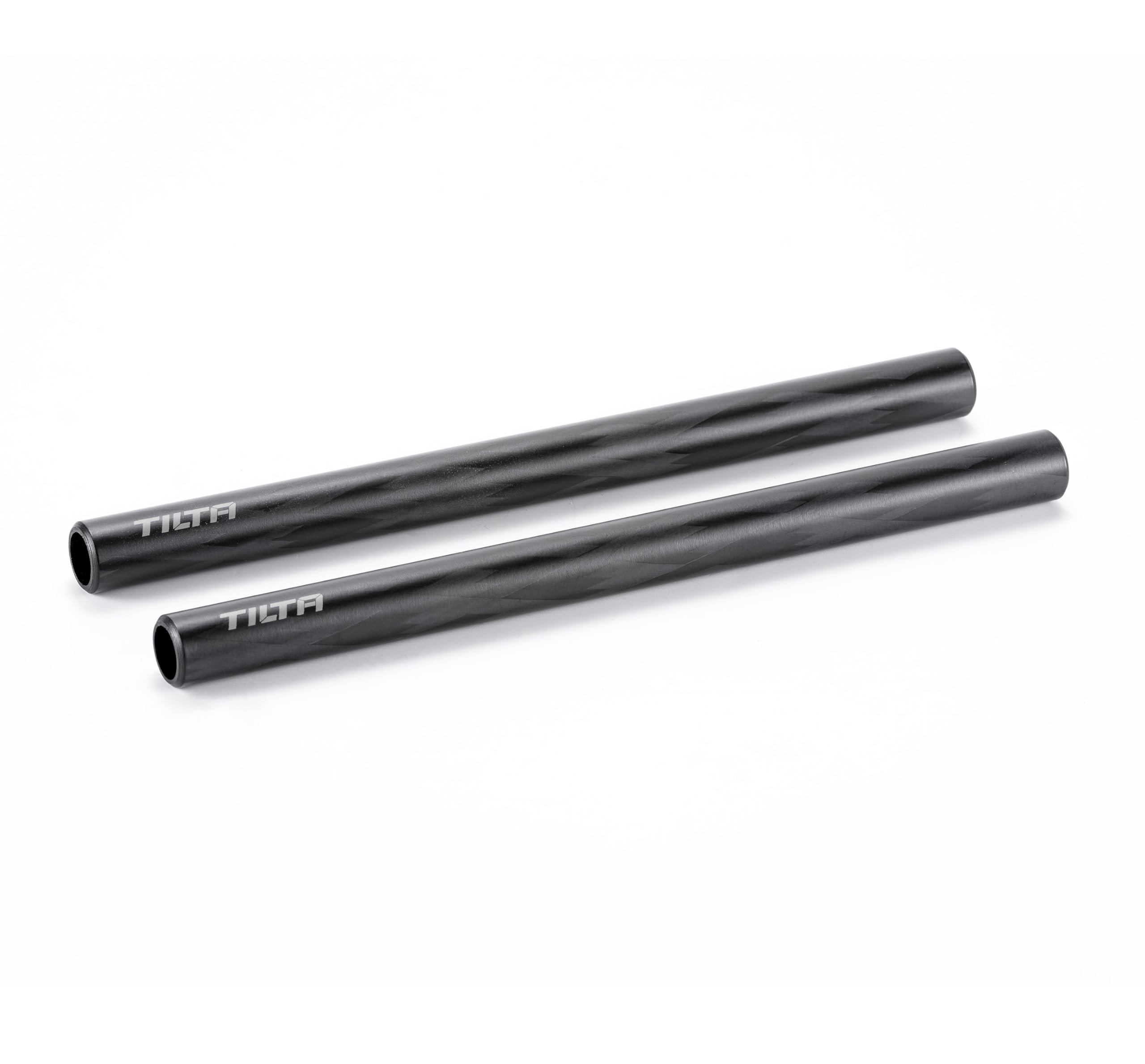 Tilta 2X Carbon Fiber Rods 15mm for Rail Support System | Increased Strength | Limited Reflection | Lightweight | DSLR Shoulder 