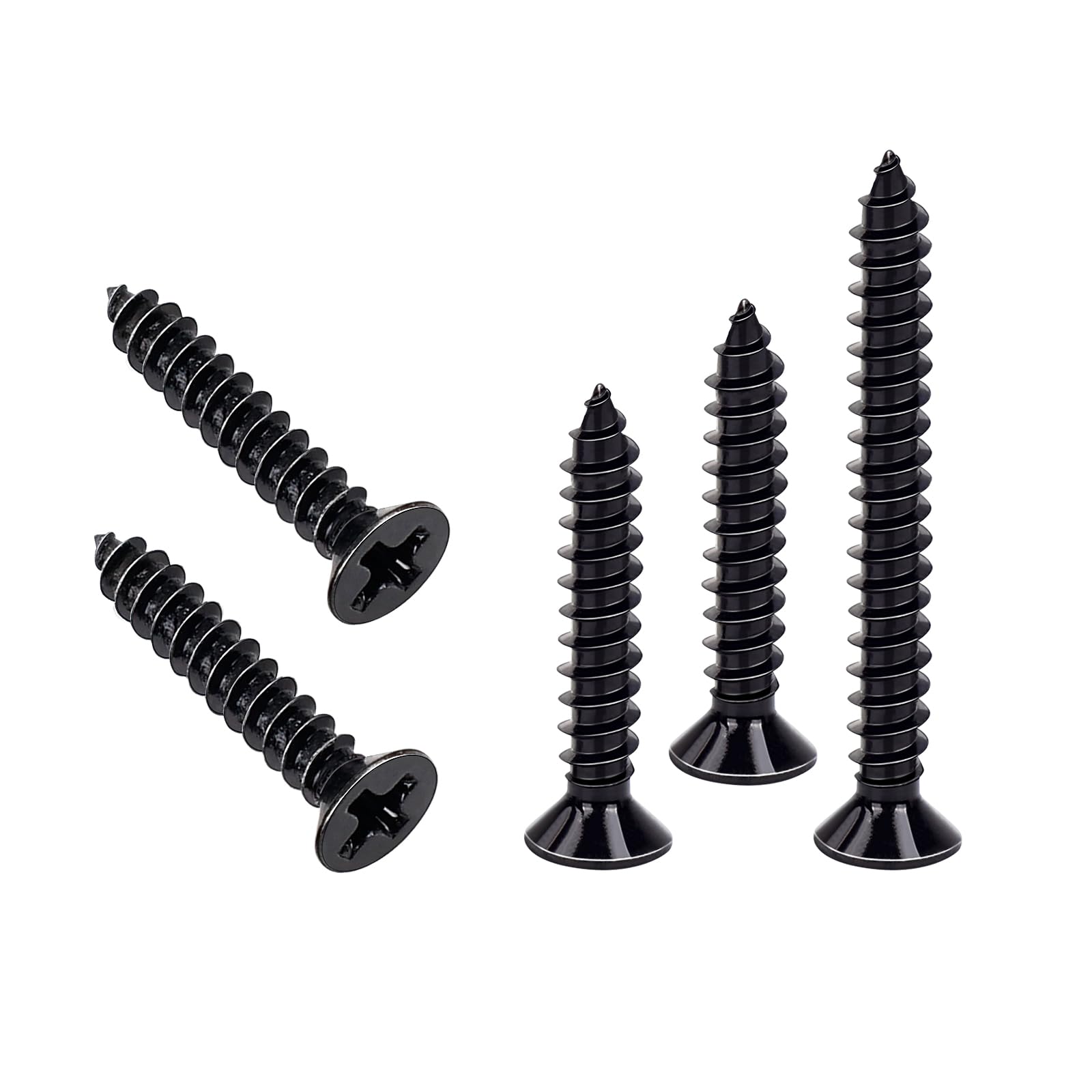 Banworks Imperial Guitar Humbucker Pickup Frame Mounting Screws Set Flat Head Countersunk Pickup Ring Mounting Screws Kit For Gi