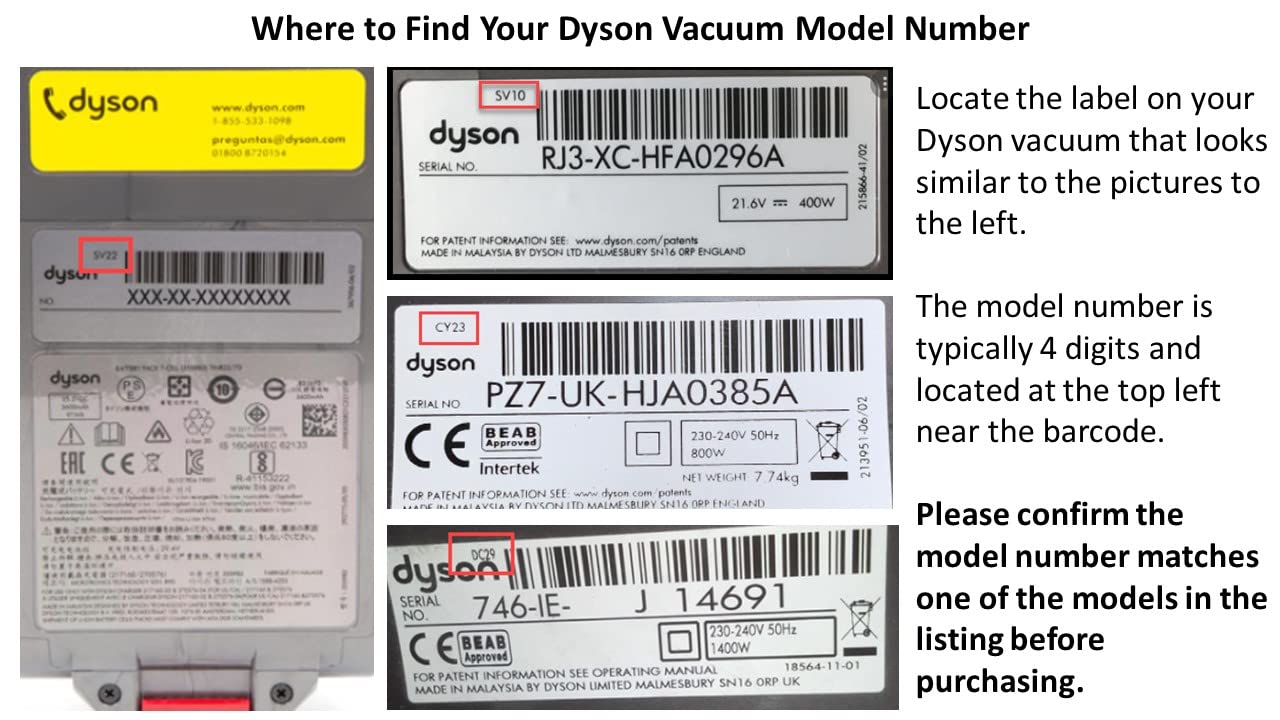 Dyson O Genuine Dc50 Brushroll #964705 01, Purple, Only Fits Dc50 Allergy, Dc50 Animal, And Dc50 Multi Floor Models
