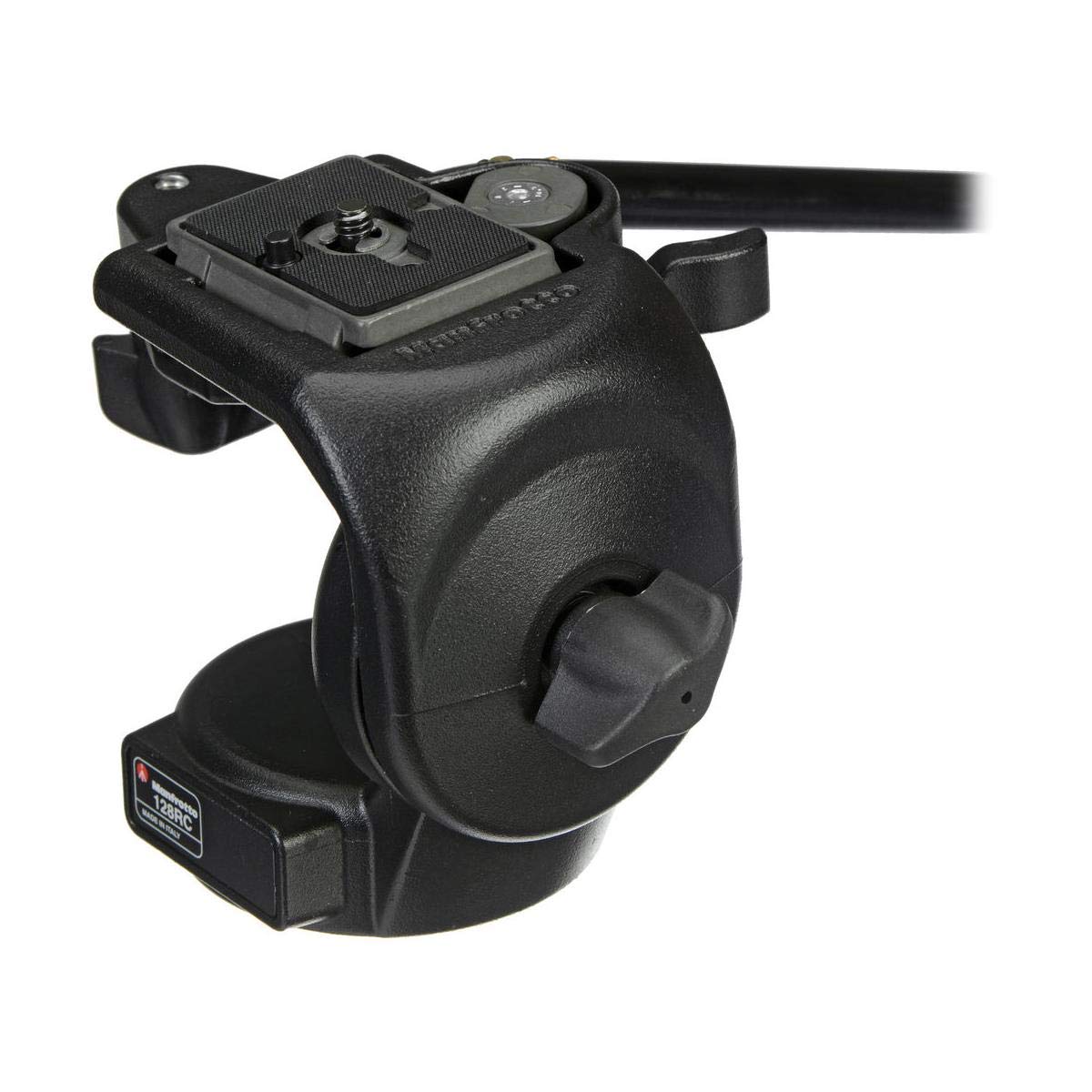 Manfrotto 128Rc Micro Fluid Head With 200Pl 14 Rc2 Rapid Connector Plate