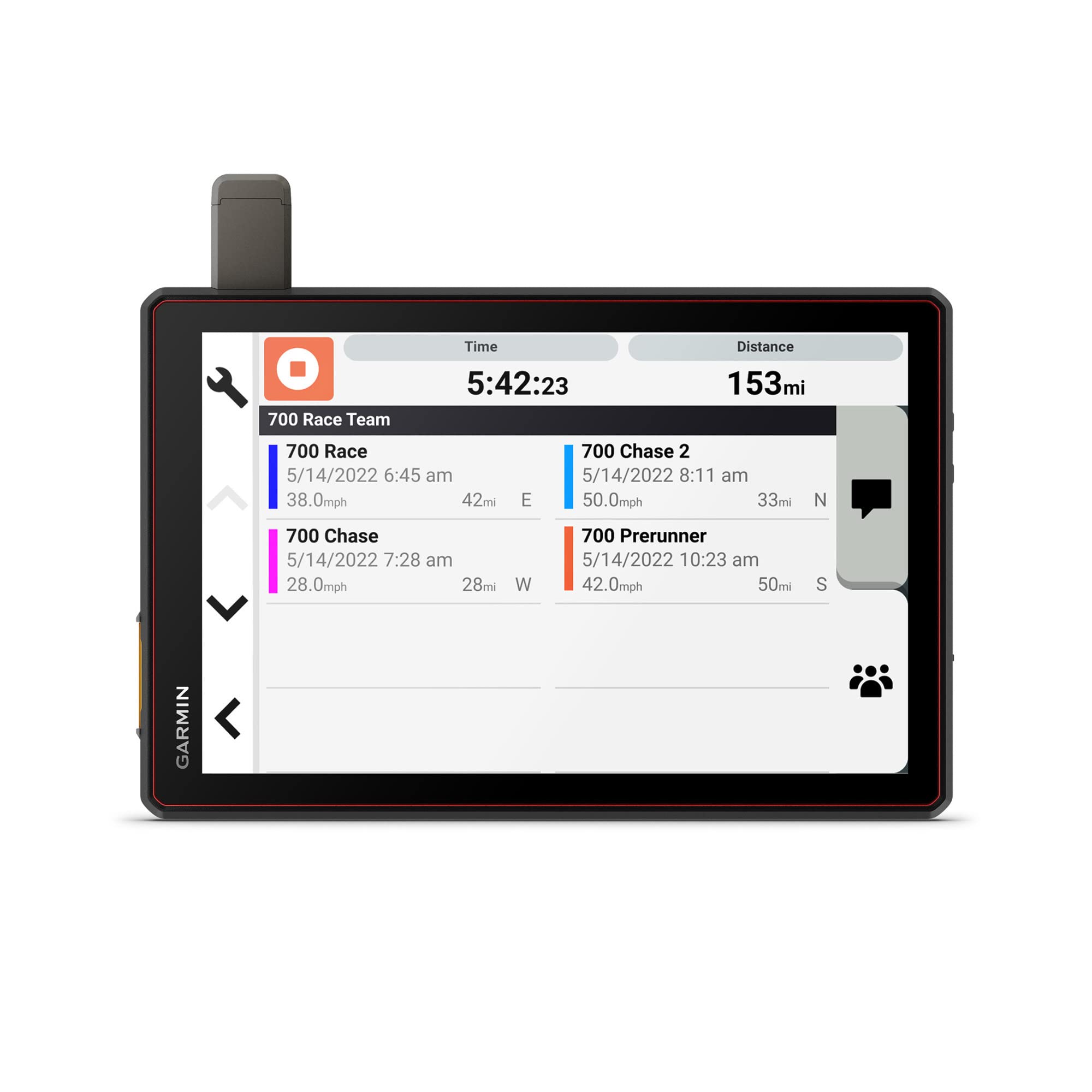 Garmin Tread Xl - Baja Chase Edition, Rugged, Ultrabright 10    Off-Road Chase Navigator, Portable Gps For Baja Support Trucks,