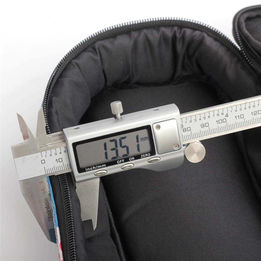 Longteam Print Ukulele Case 10Mm Sponge Portable Waterproof Ukuleles Bag Cover Uke Gig Bag With Accessory Storage Pocket (21 In