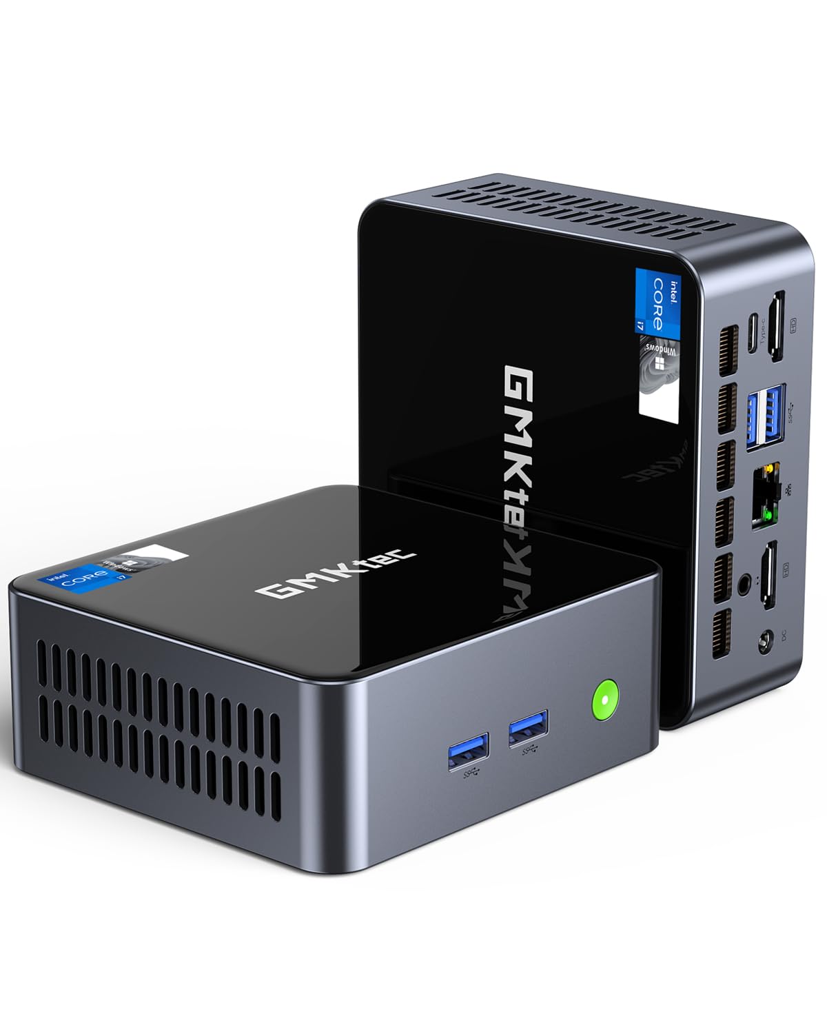 Gmktec Mini Pc Windows 11 Pro Intel Core I7 1195G7 (Turbo 5.0 Ghz) 32Gb Ddr4 1Tb Ssd Desktop Mini Computers Wifi 6, Bt 5.2/ Dp,