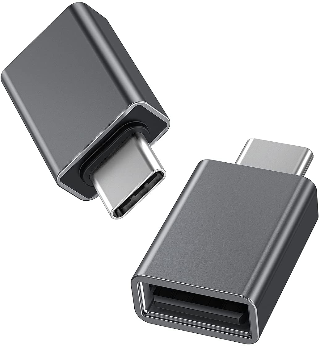 Ikis  Usb C To Usb Adapter(2 Pack), Usb C To Usb 3.0 Adapter, Otg Usb Type C Adapter