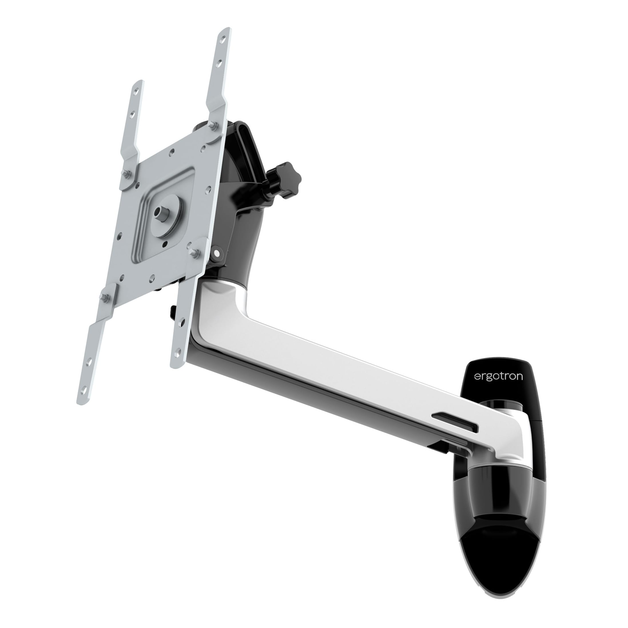 Ergotron � LX HD Single Monitor Swing Arm, VESA Wall Mount � for Monitors Up to 49 Inches, 0 to 50 lbs, Less Than 4 Inch Display Depth � One Extension