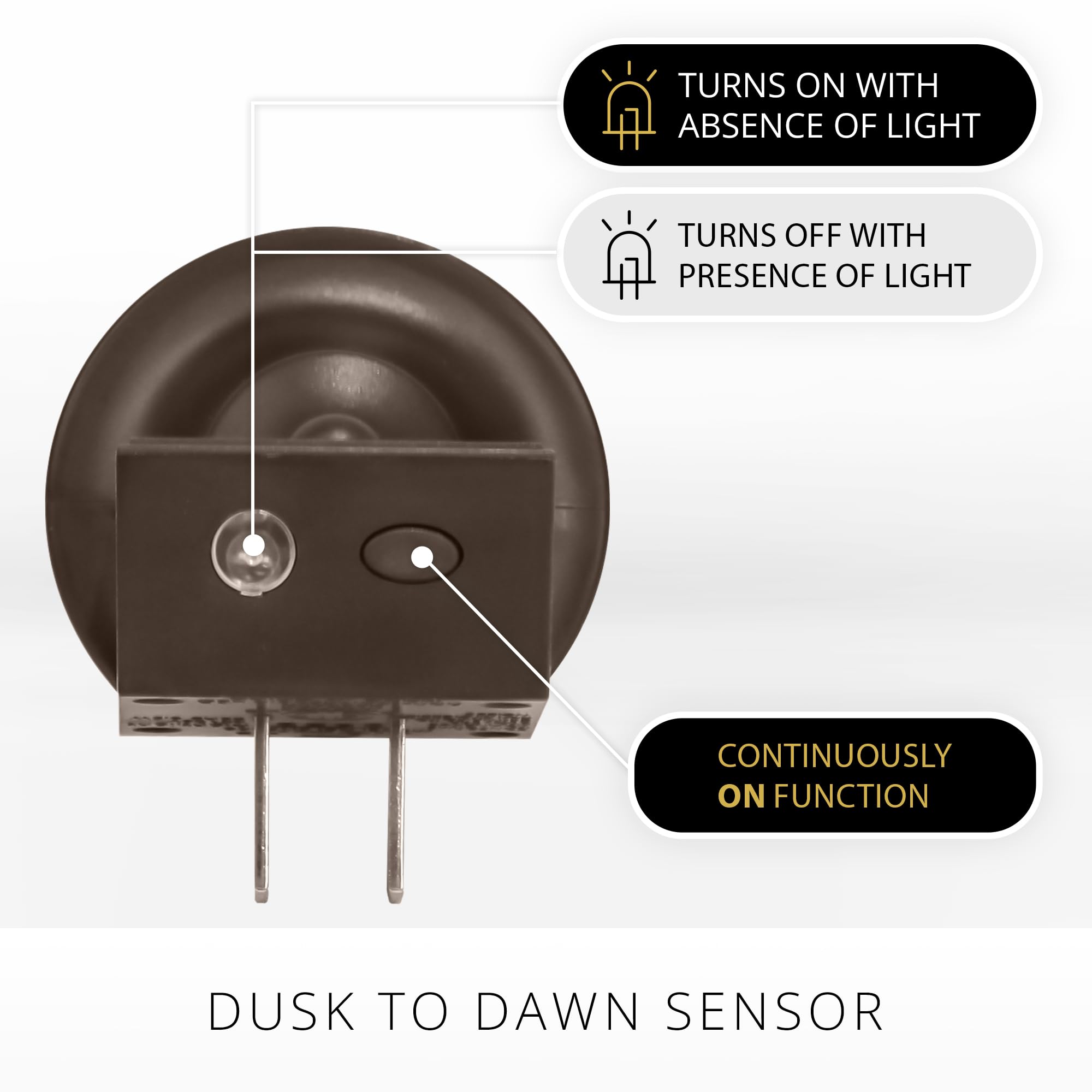 Luminara Flameless Candle Nightlight   Patented Flickering Real Flame Effect Technology Mimics Real Candle   Plugs Into Outlet