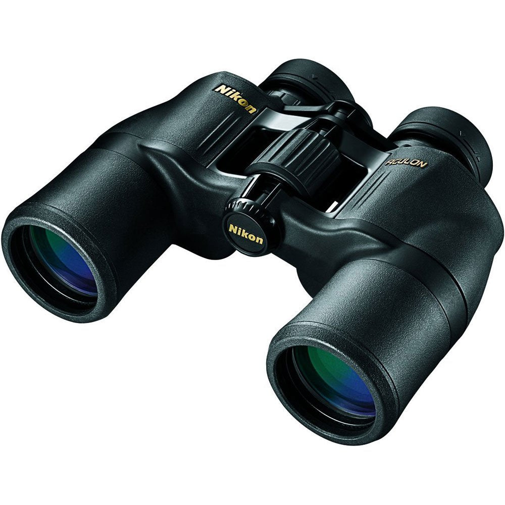 Nikon ACULON A211 7x50 Binocular | Multilayer coating, Porro prism Binocular with turn and slide eyecups, Tripod Adaptable | Official Nikon USA Model