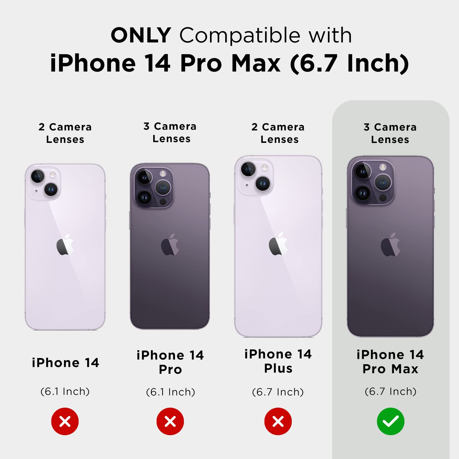 Case Mate Tough Iphone 14 Pro Max Case   Clear [10Ft Drop Protection] [Compatible With Magsafe] Magnetic Phone Case For Apple 14