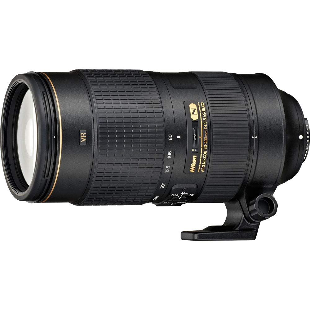 Nikon - Af-S Nikkor 80-400Mm F/4.5-5.6G Ed Vr Telephoto Zoom Lens (2008) + Filter Kit + Cap Keeper + Cleaning Kit