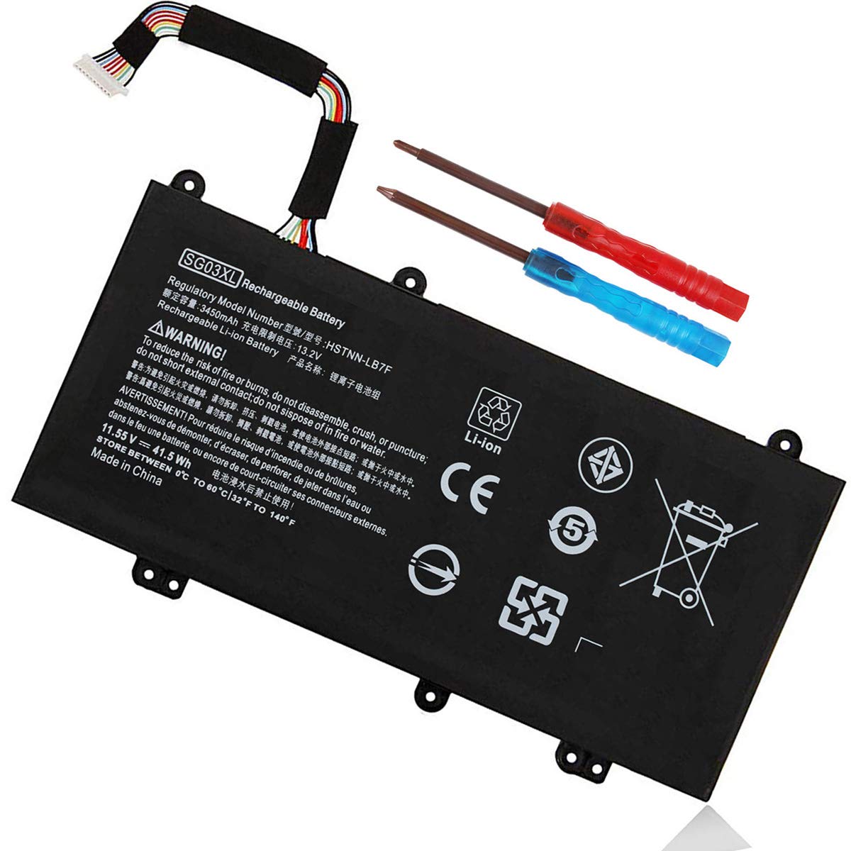 Sg03Xl 849048 421 Battery For Hp Envy M7 U109Dx M7 U009Dx 17T U000 17 U011Nr 17 U110Nr 17 U163Cl 17 U177Cl 849314 850 849315 850