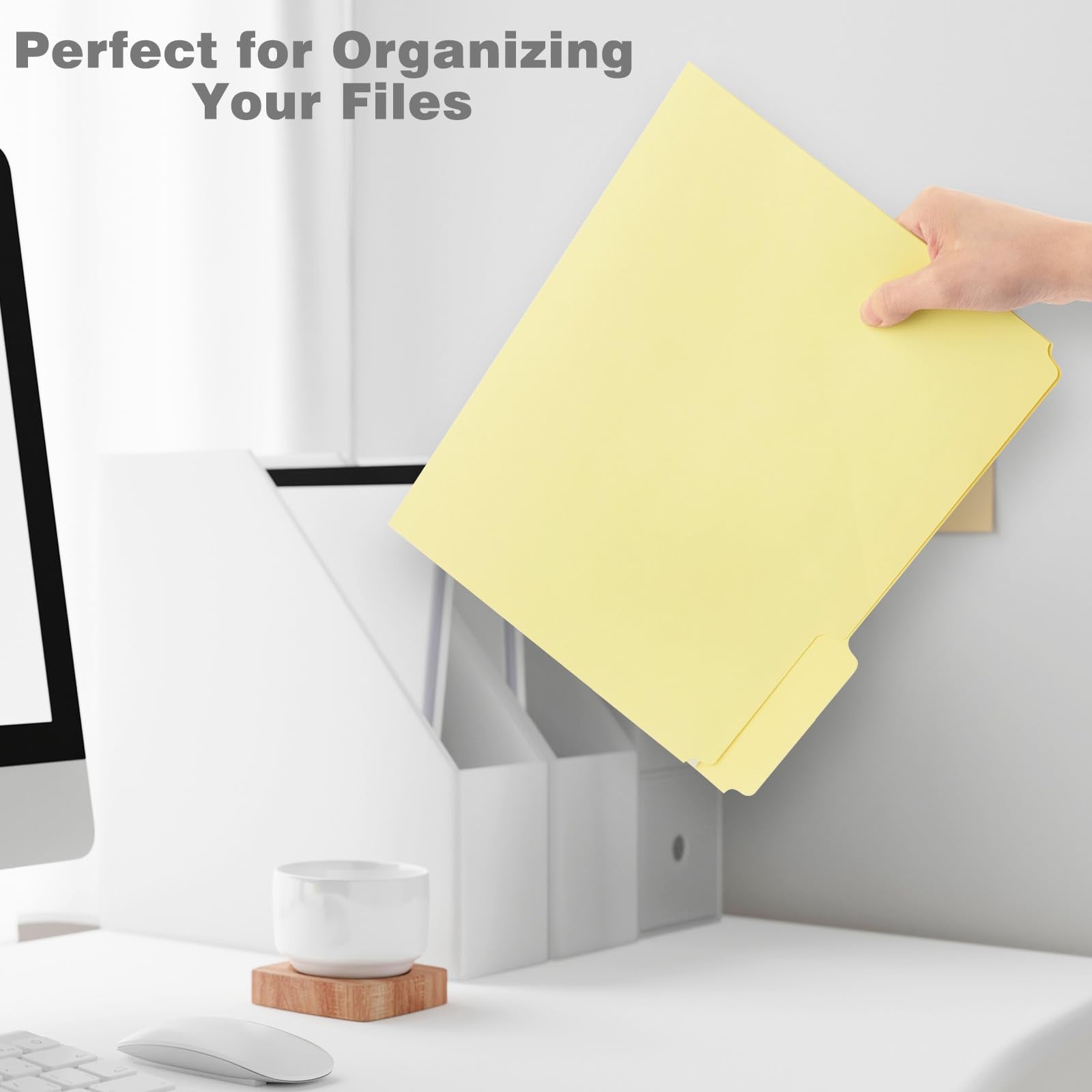 Lineco Archival Letter Size File Folders. Organize Important Documents, Prints, Photos. 9.5' X 11.75' With 1/3 Cut Tab, Acid Free, Lignin Free Light Tan 10 Pt. Perma/Dur Folder Stock. Pack Of 100