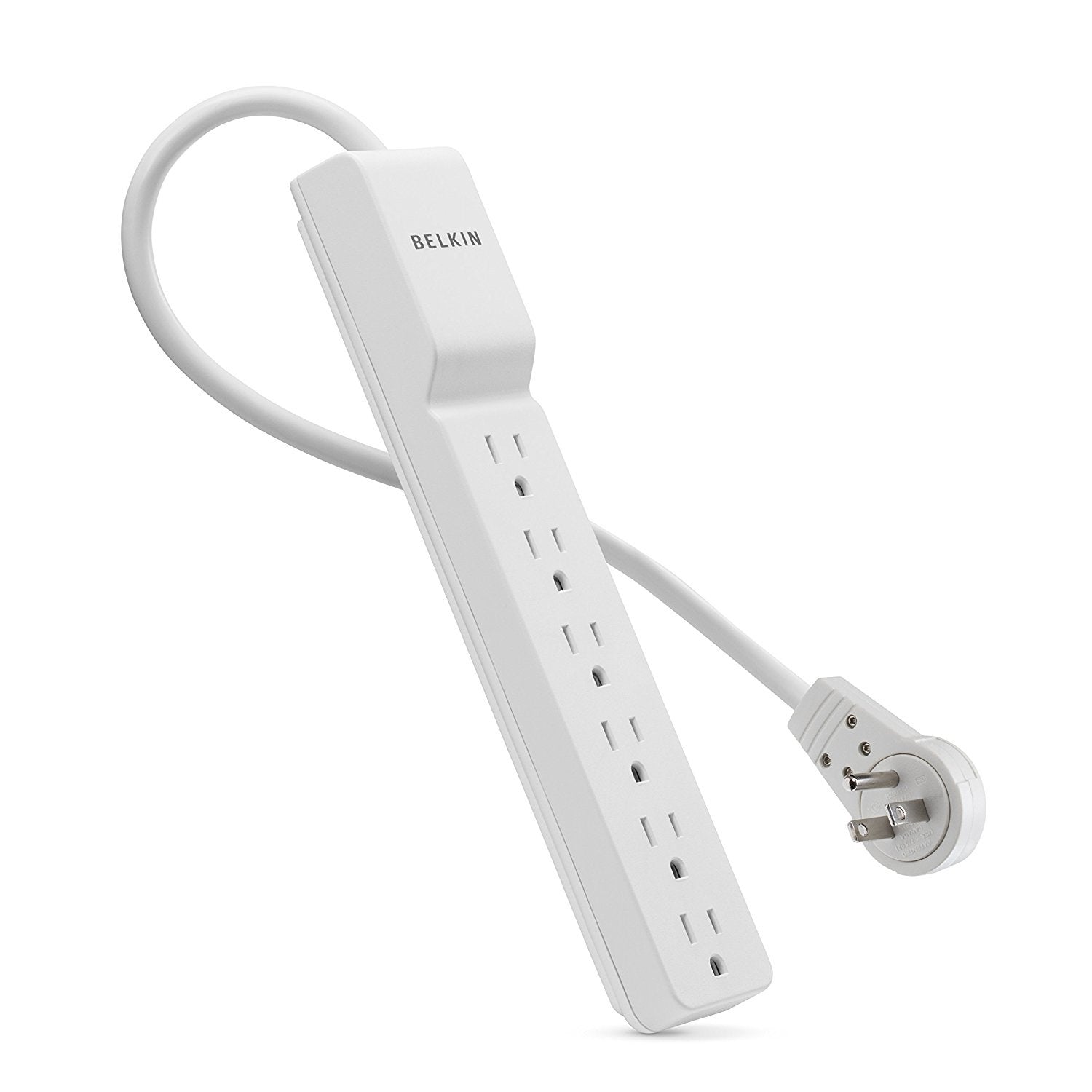 Belkin Be106001 06R 720J 6 Outlet Surge 6 Cord