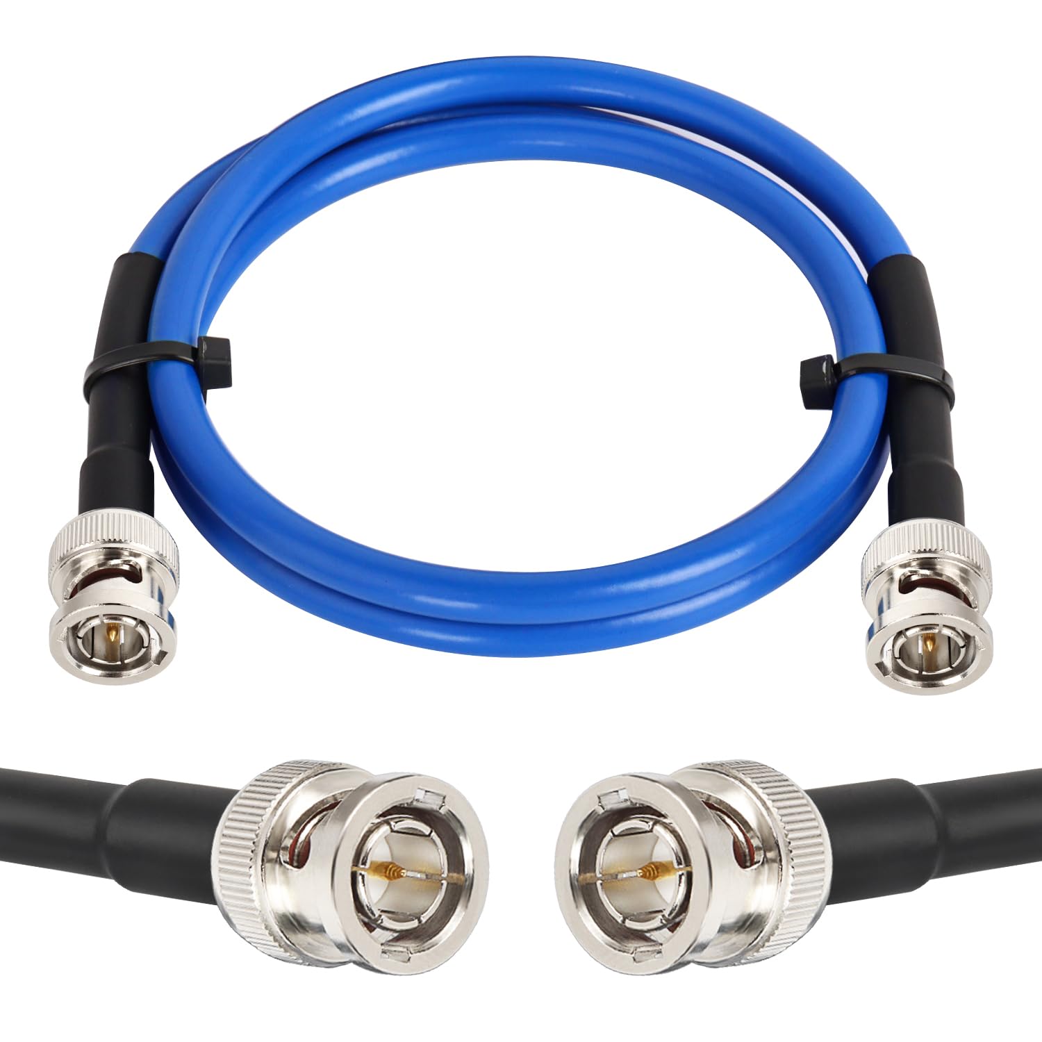 Xrds  Rf 12G Sdi Cable 3Ft, Sdi Video Cable 3G/6G/12G 75Ohm Bnc Cable Supports Hd Sdi/3G/6G Sdi/4K/8K For Video Security Camera