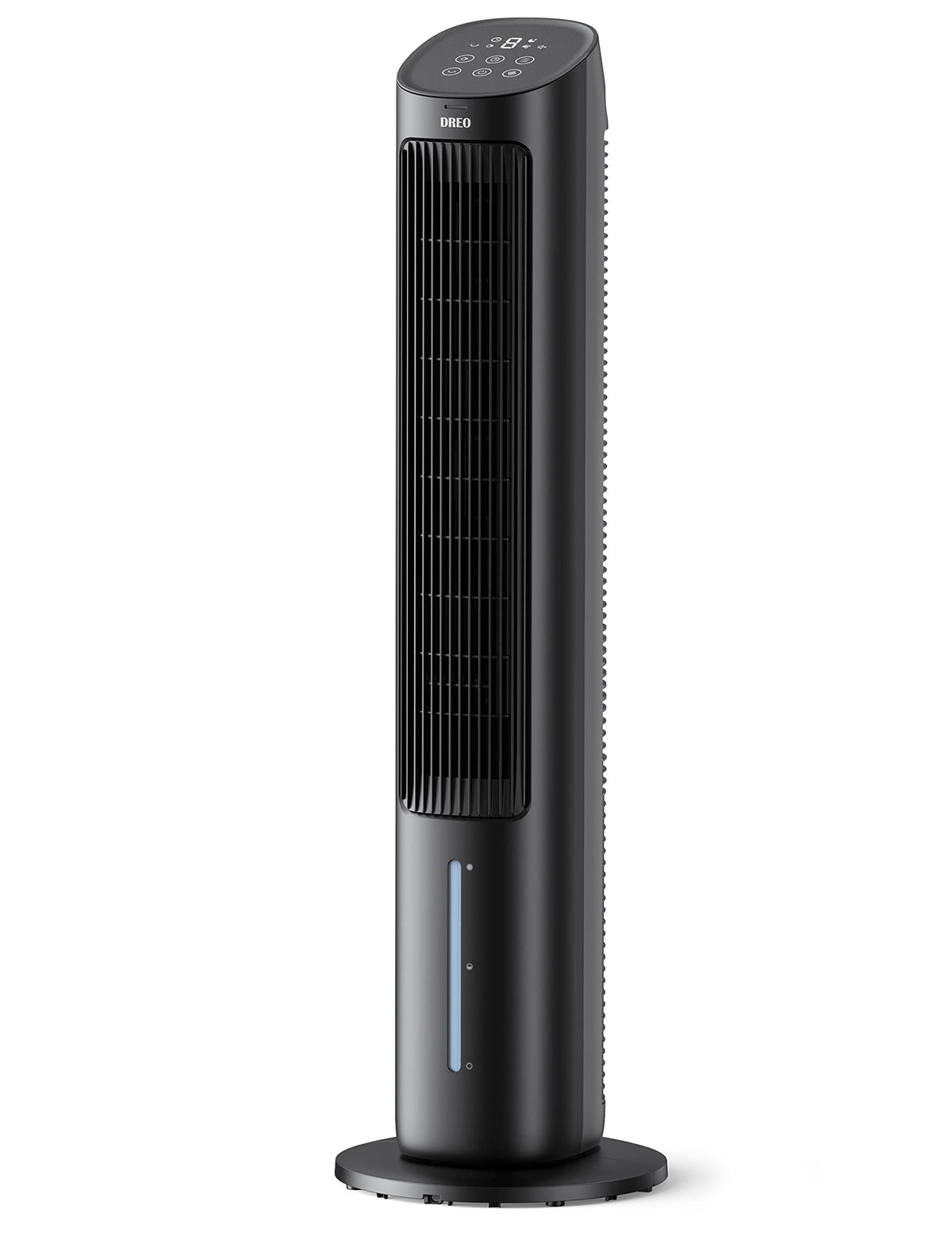 Dreo Evaporative Air Cooler, 40'' Tower Fans That Blow Cold Air, 2023 Upgrade Cooling Fan With 80 Oscillating, Ice Packs, Remote