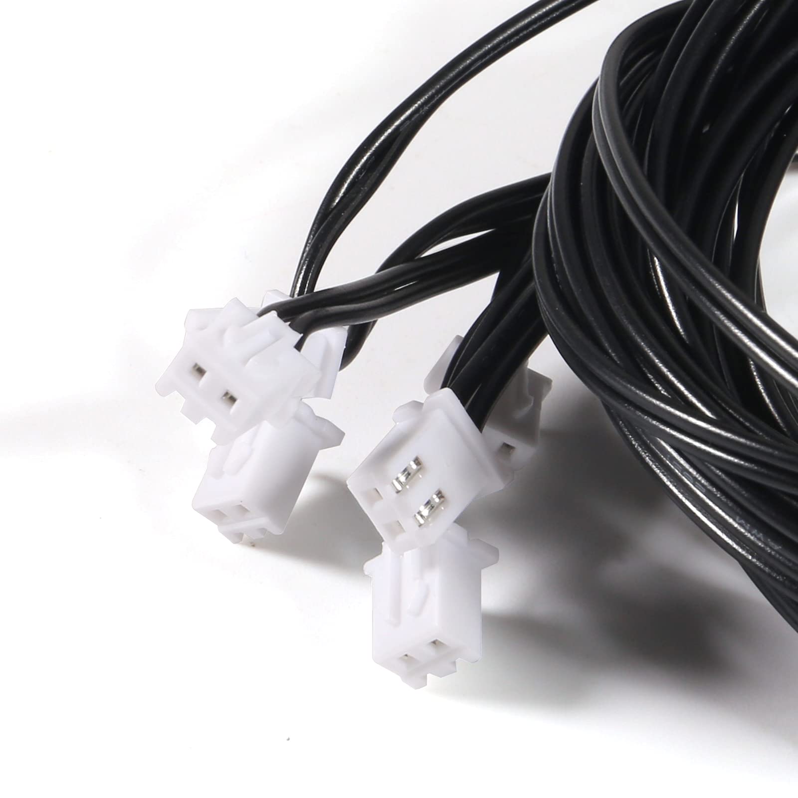 Aediko 6Pcs 10K Temperature Sensor Probe 1M Ntc3950 Thermistor Stainless Steel Temp Sensor Probe Digital Temperature Transmitter