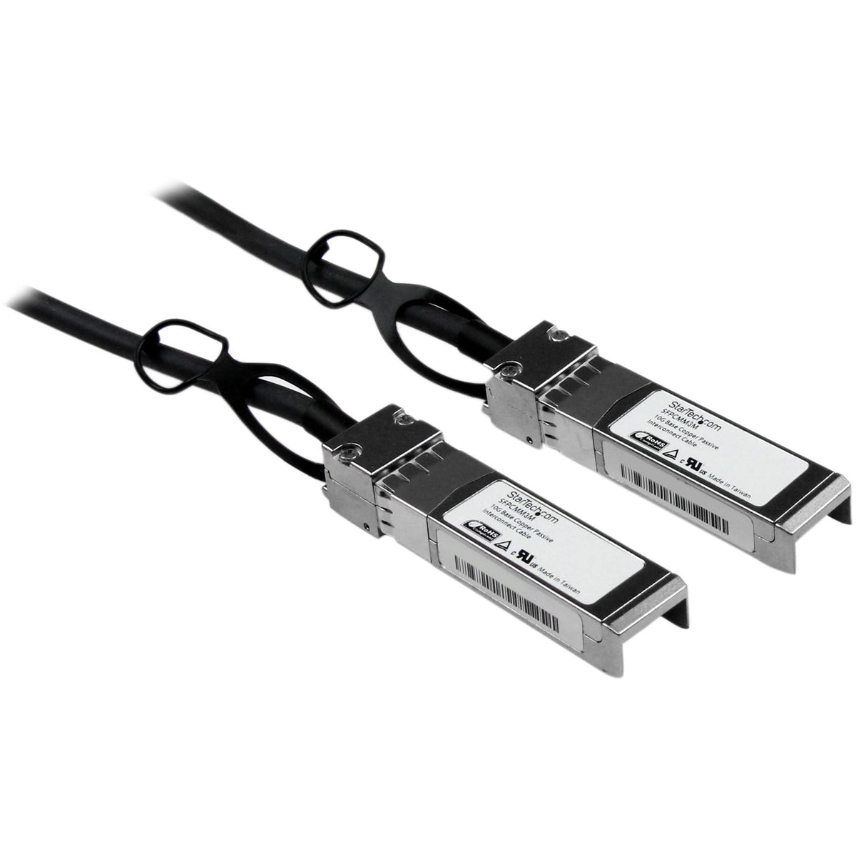 Startech.Com Cisco Sfp H10Gb Cu3M Compatible 3M 10G Sfp+ To Sfp+ Direct Attach Cable Twinax   10Gbe Sfp+ Copper Dac 10 Gbps Low