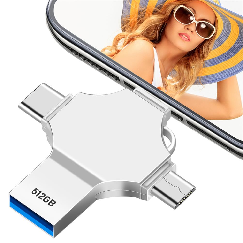 Photo Stick Usb Flash Drive Aoirhla 512Gb Memory Stick Usb 3.0 High Speed Thumb Drives Portable Mini Jump Drive Storage Device E