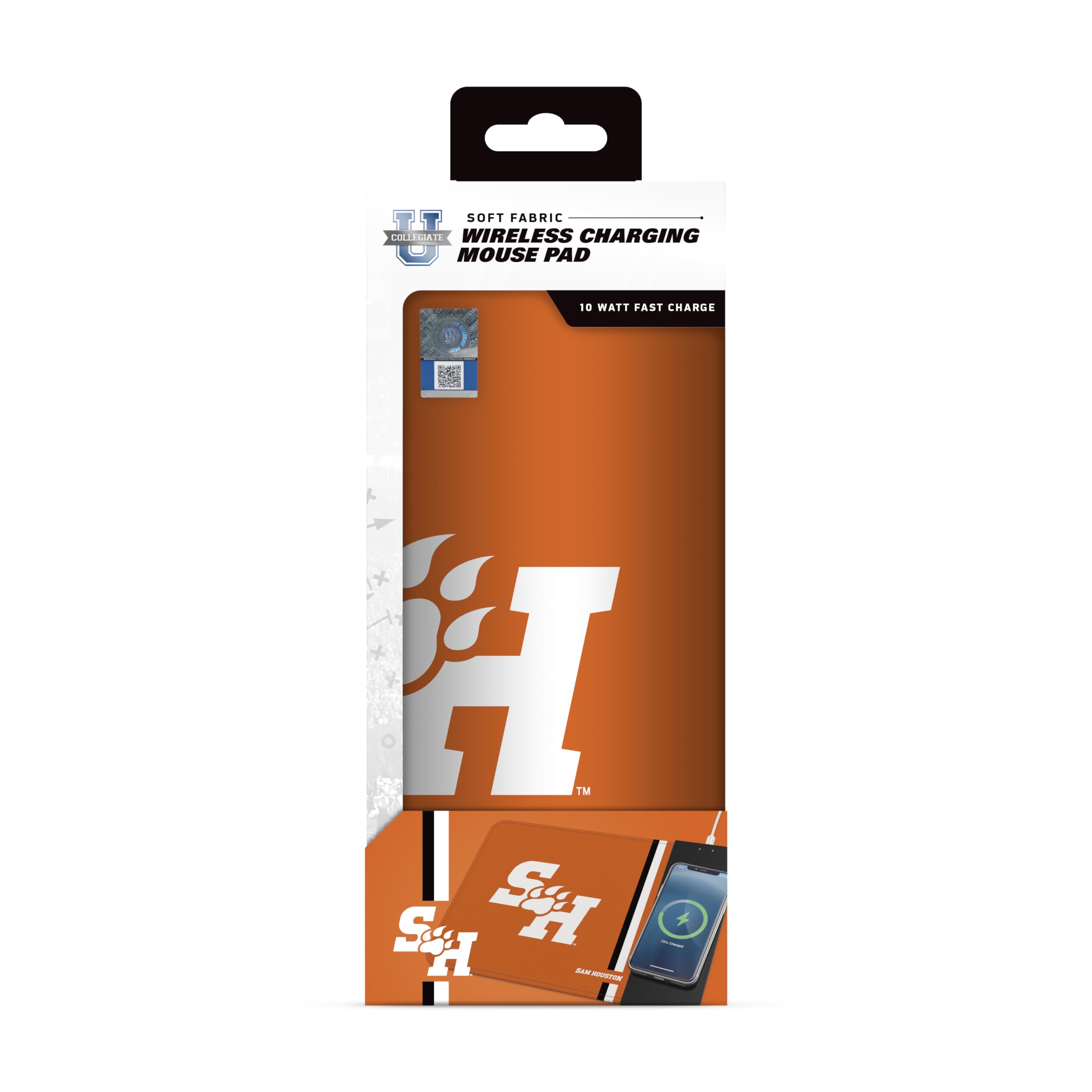 Soar Ncaa Wireless Charging Mouse Pad, Sam Houston State Bearkats