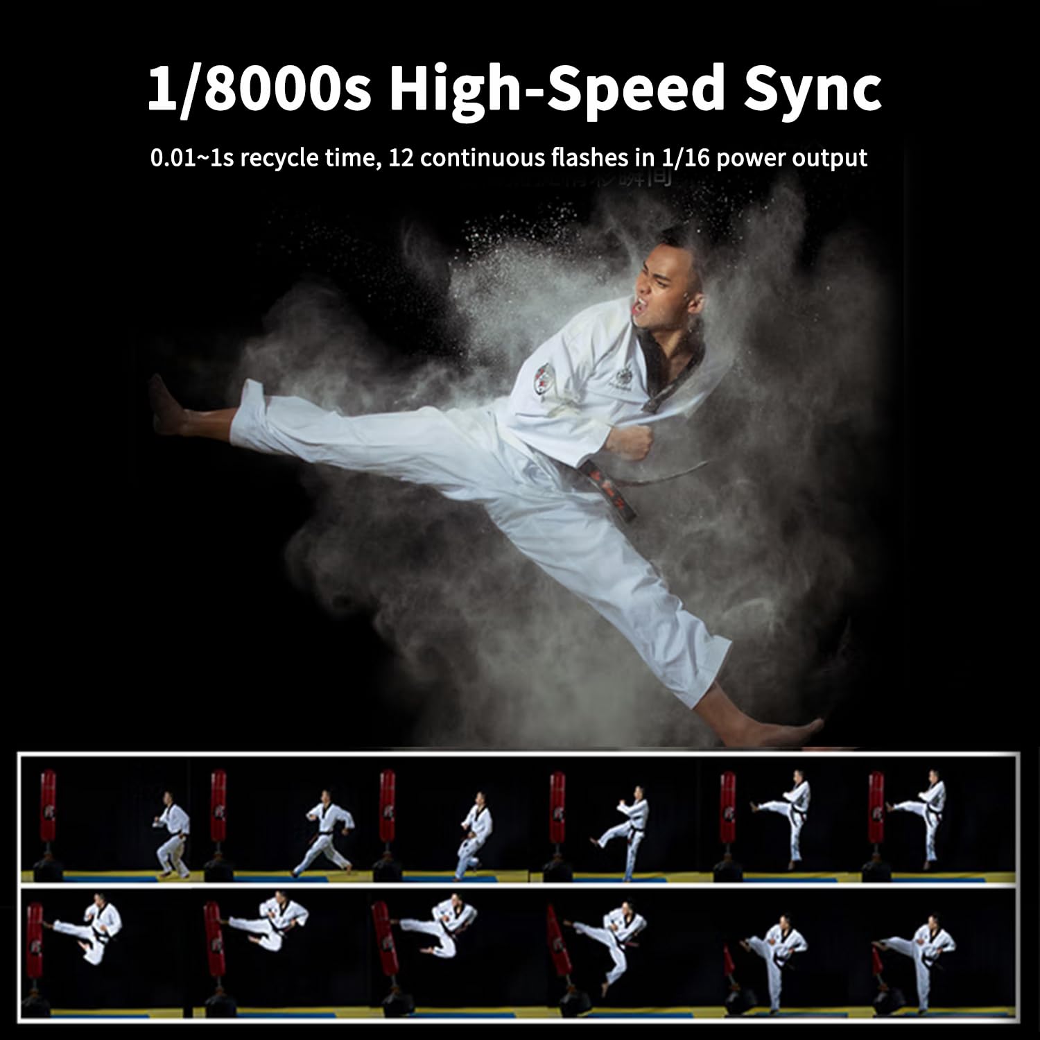 Godox Ad400 Pro Ad400Pro Outdoor Flash Strobe, Portable 400W 2.4G Ttl 1/8000 Hss Monolight, 0.01 1S Recycle, 30W Led Modeling La