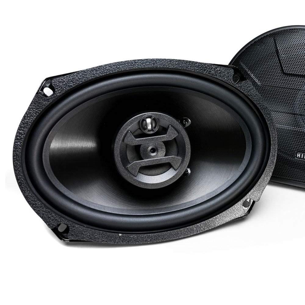 Hifonics Zeus Zs 693, 800 Watt 6 X 9 Inch 3 Way Car Audio Coaxial Speakers, 2 Pairs, Black