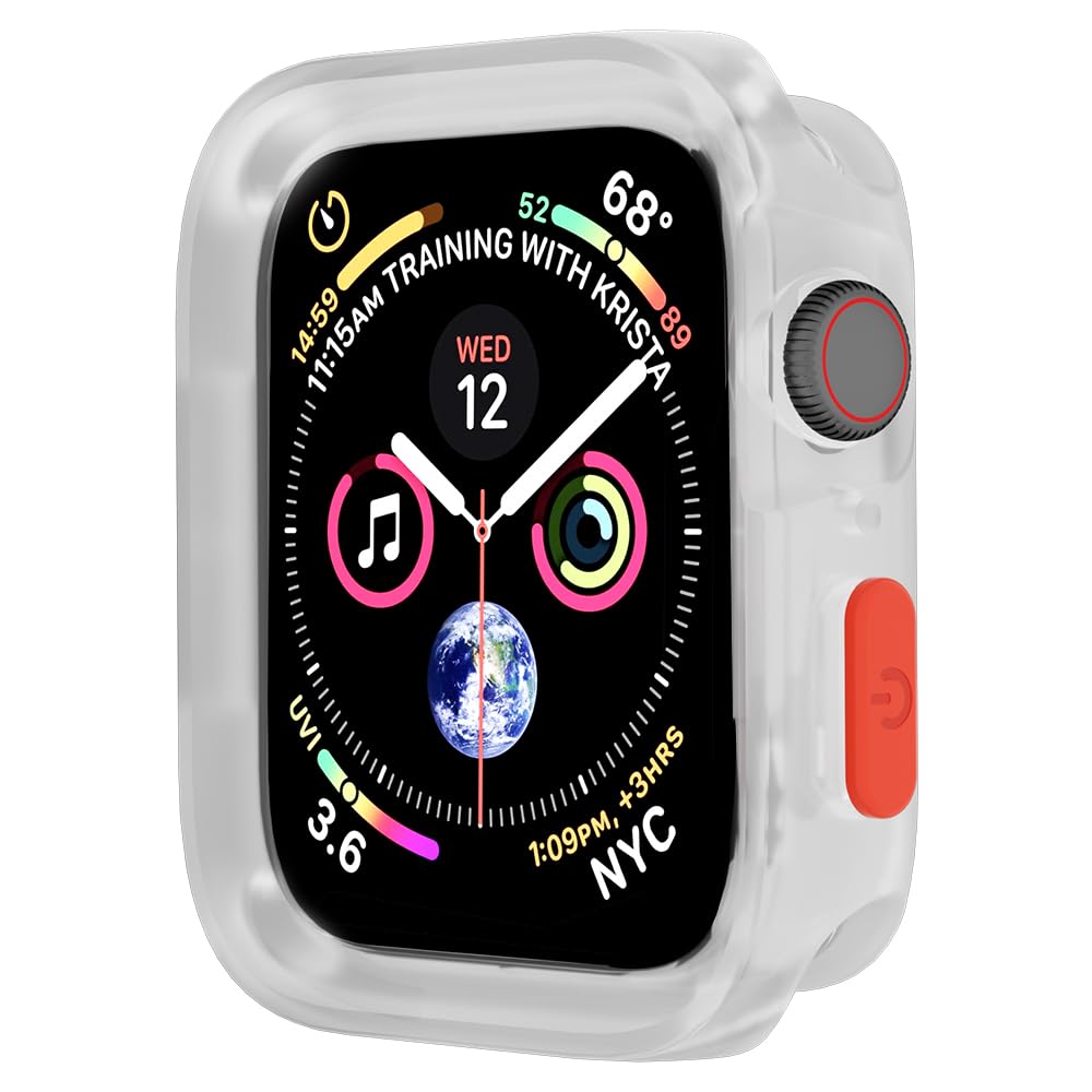 SDOCEBF Rugged Case for Apple Watch Series 11/10 46mm, Apple Watch Series 11 46mm Case, Ultra Thin Soft TPU Shockproof Bumper Pr