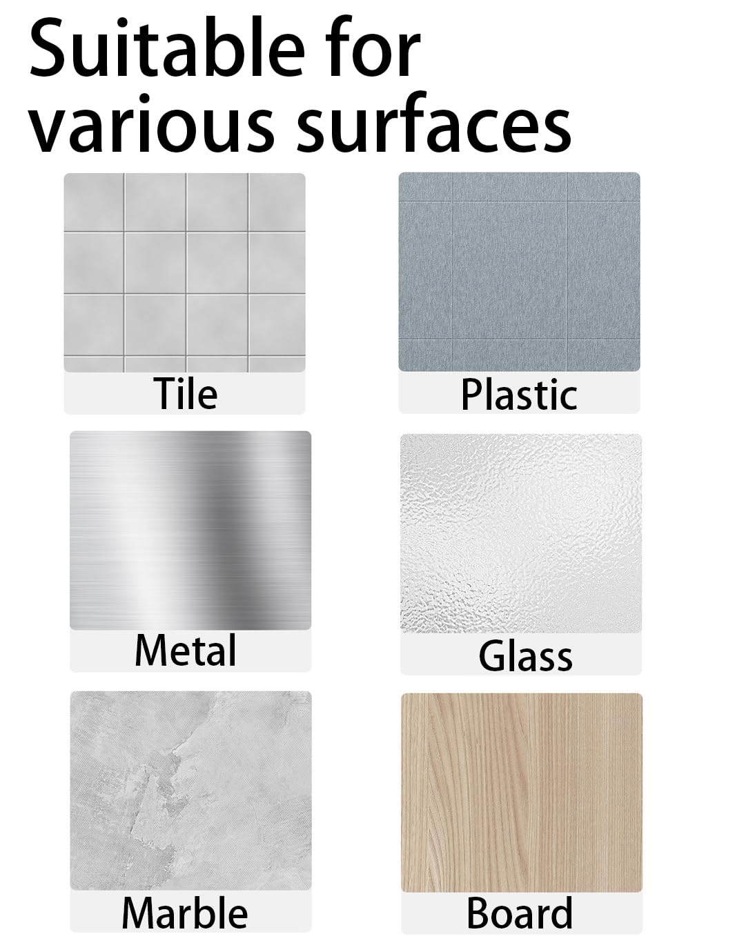 Cei&Bpy 2Pack Phone Holder Wall Mounted, Clear Phone Stand With Self Adhesive. Phone Holder For Shower/Charging.Compatible With