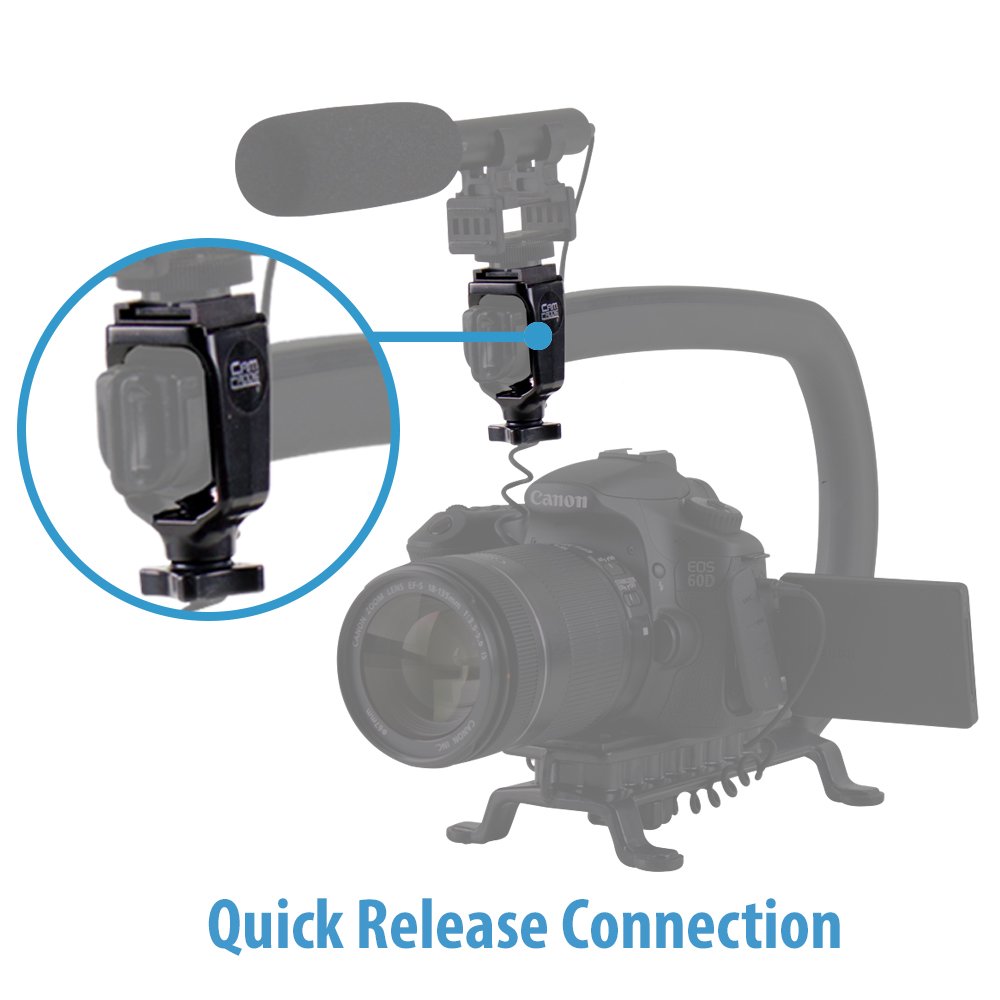 Cam Caddie Scorpion Accessory Wing/Shoe Kit, Black (0Cc Awac Kit)