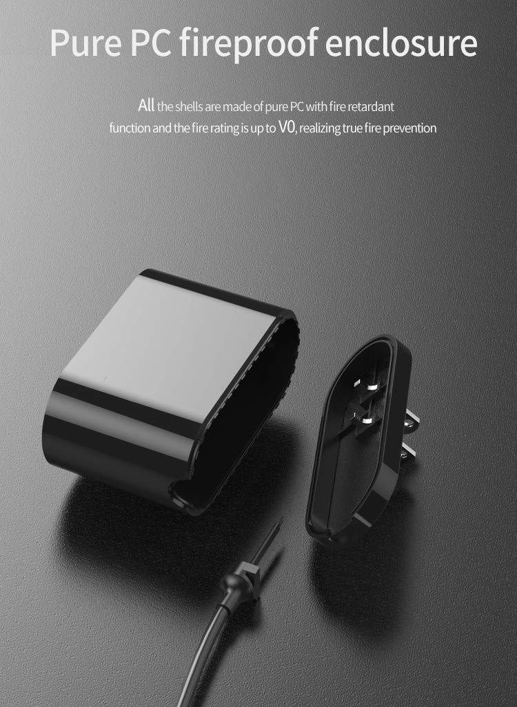 Tpltech 12V Ac Adapter Power Cord Compatible With Roku 3 230R 4230Ca 4230Rw 4200R, Roku 2 2720R 2720Rw, Roku 1 2710R, 2710Rw Streaming Media Player Charger Replacement