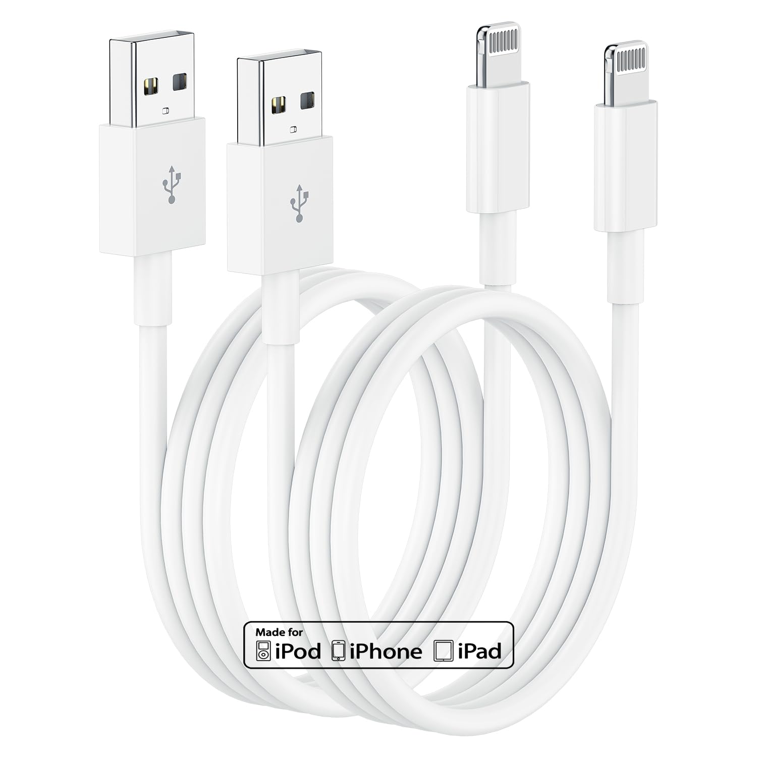 10Ft Iphone Charger, [Apple Certified] Long Apple Charging Cord,10 Feet Original Lightning To Usb Cable,10 Foot Iphone Charging