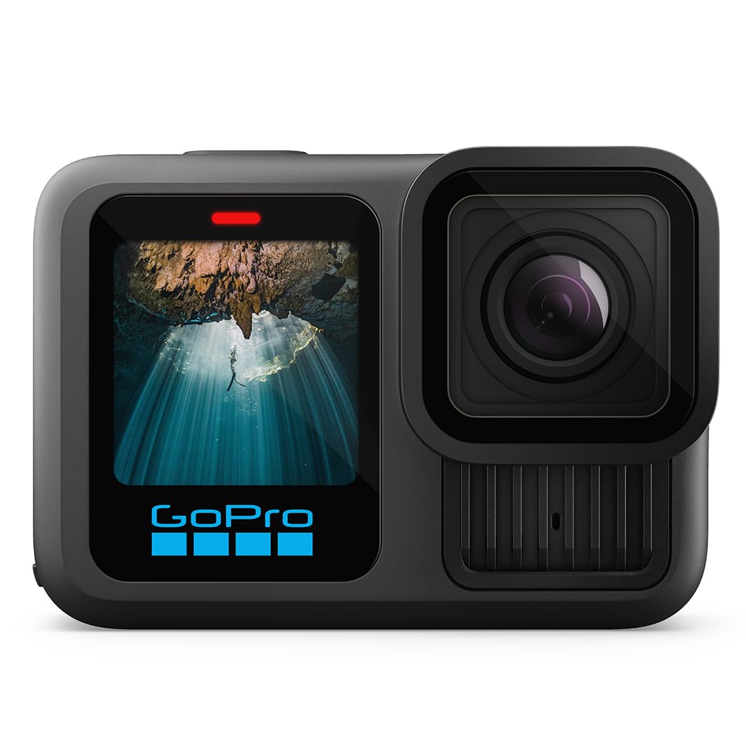 GoPro HERO13 Black - Waterproof Action Camera with 5.3K60 Video, 27MP Photo, Creator Edition, Compatibility with HB Series Lense