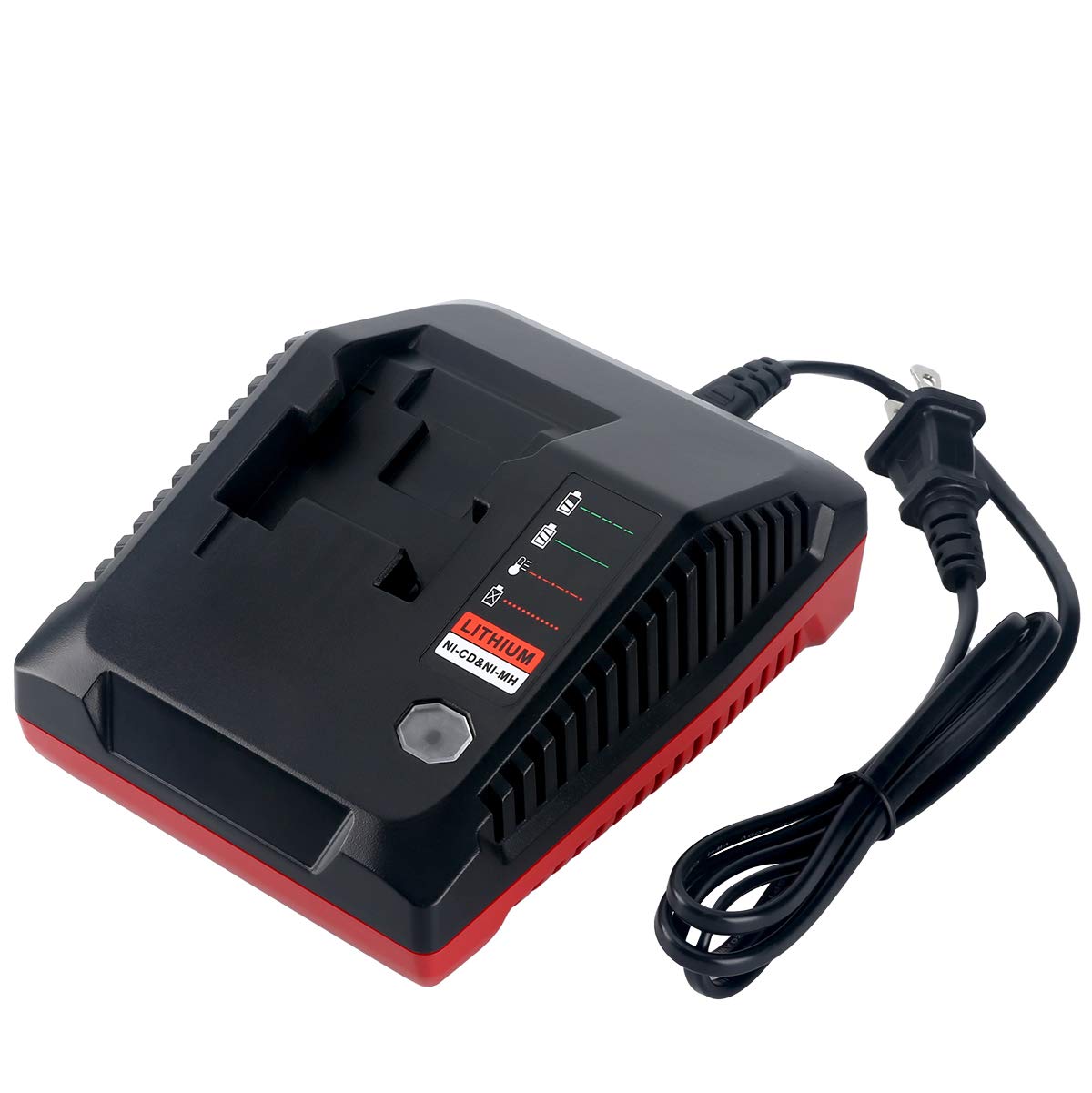 Biswaye 18V 3.0A Fast Charger Compatible with Porter Cable 18V Battery, PCXMVC Charger Compatible with Porter-Cable PC18B PC18BL