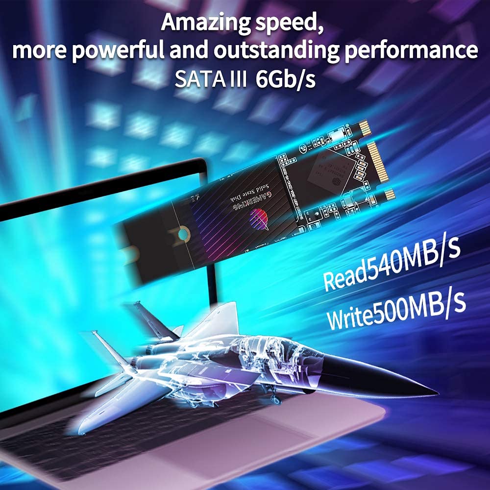 Gamerking Ssd M.2 2280 64Gb Ngff Internal Solid State Drive High Performance Hard Drive For Desktop Laptop Sata Iii 6Gb/S M2 Ssd(64Gb, M.2 2280)