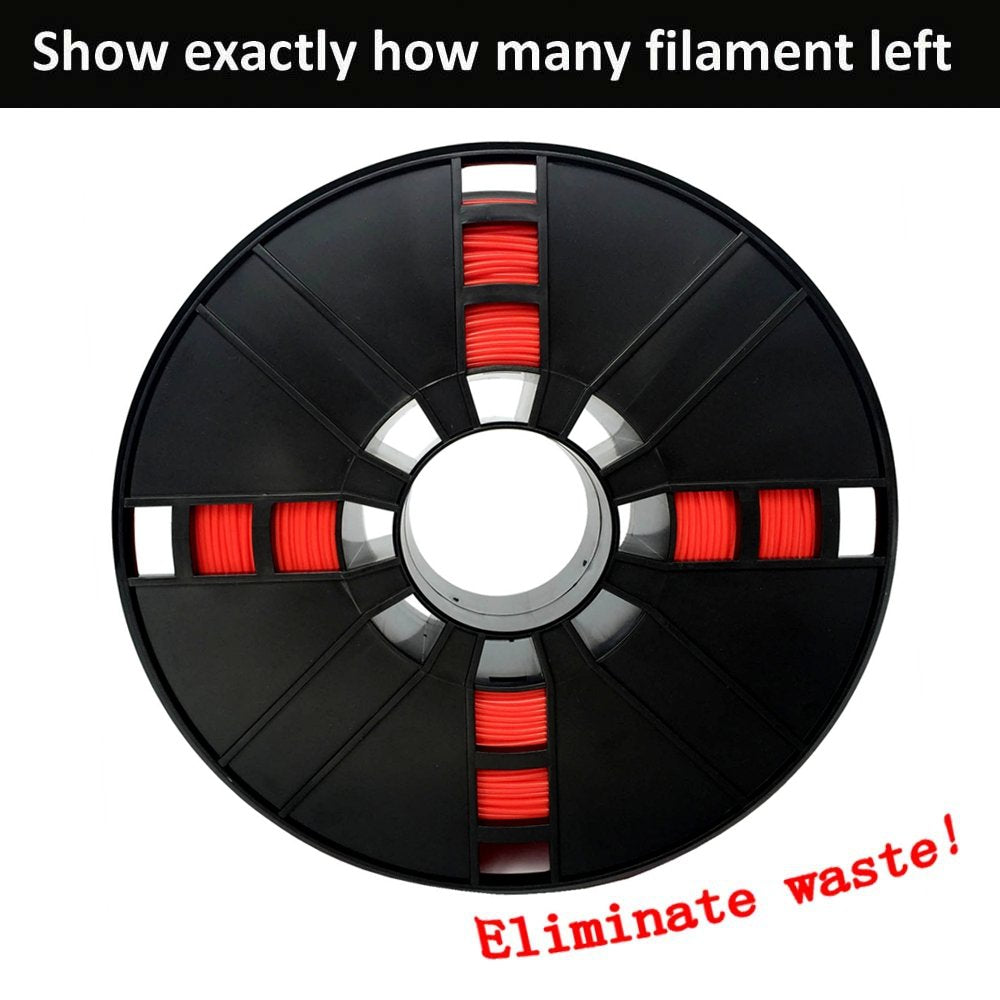 Novamaker Abs Filament 1.75Mm, Red Abs 3D Printer Filament, 1Kg Spool(2.2Lbs), Dimensional Accuracy +/  0.03Mm, Fit Fdm 3D Print