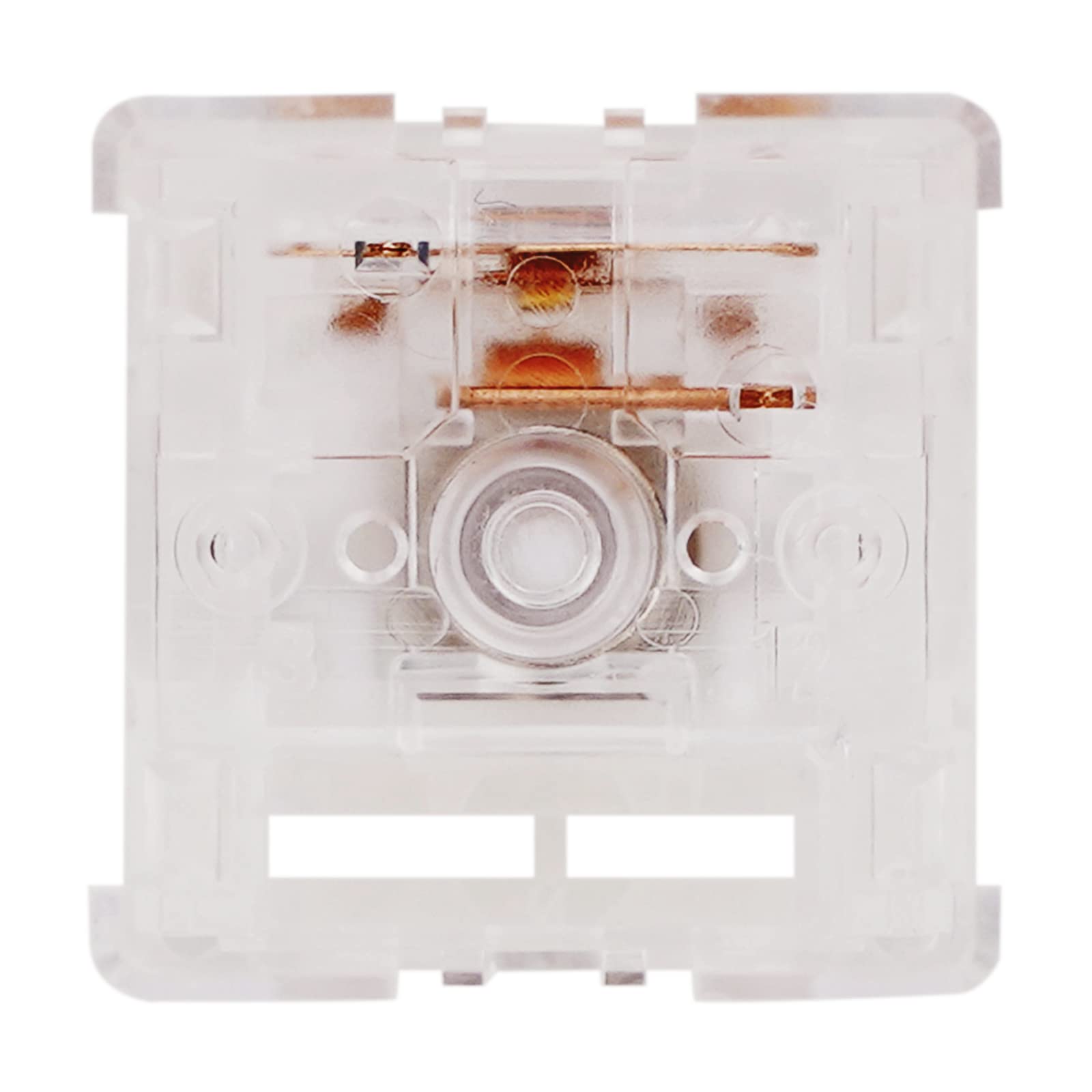 Ws Aurora Series Linear Mechanical Keyboard Switches 5 Pins Pcb Mount Lubed Switches Clear(35Pcs)