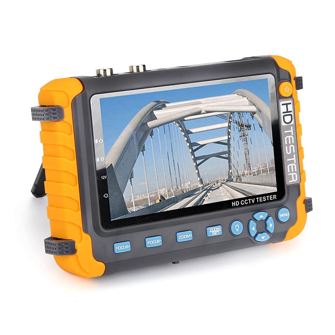 Cctv Monitor Camera Tester Hd Display Video Monitor Ahd/Tvi/Cvi/Cvbs Camera Test Coaxial Analog Camera Monitor Tester 8Mp/5Mp/10