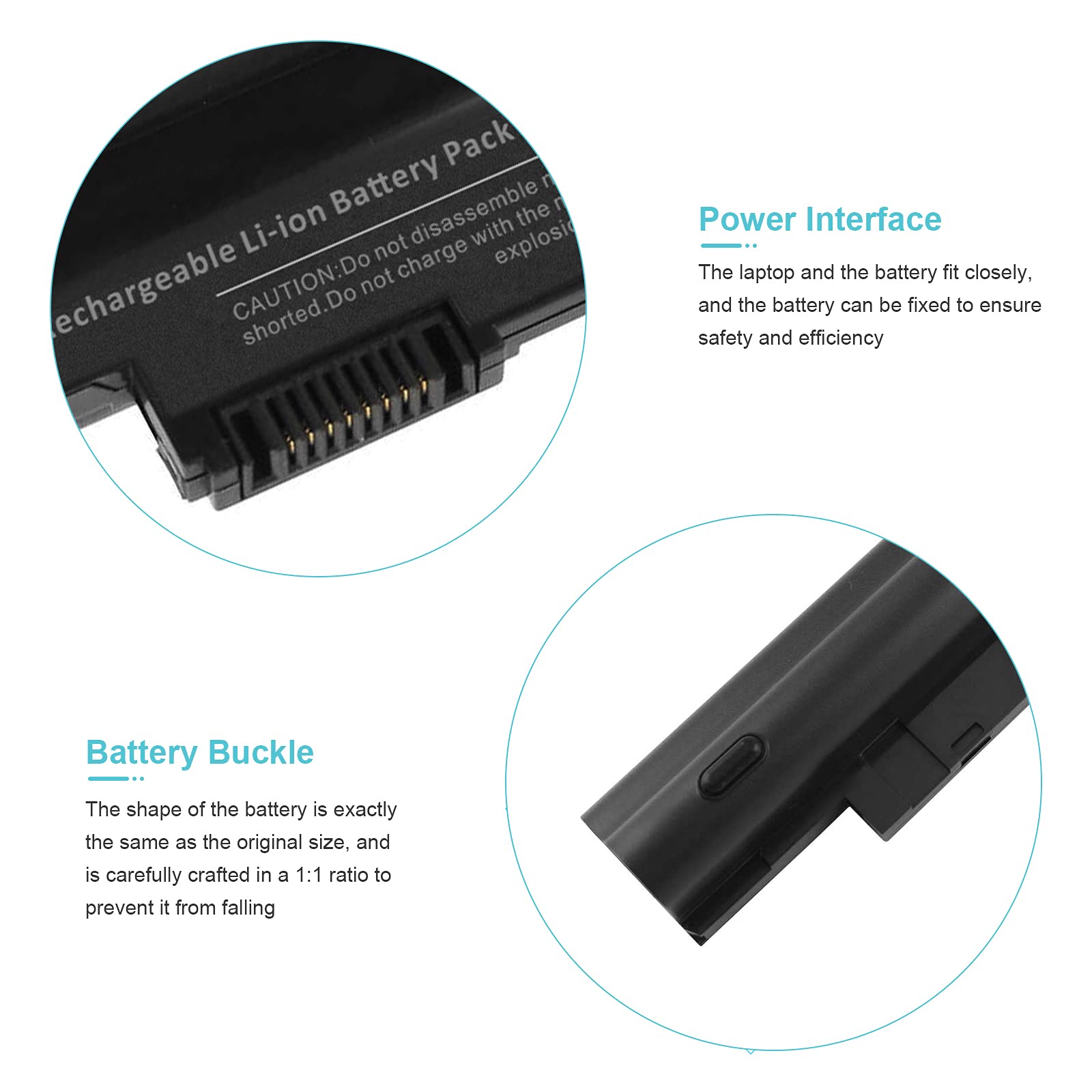 Al10A31 Al10B31 Battery For Acer Aspire One 522 Ao522 Aod255 Aod255E Aod260 D255 D257 D260 522 722 P0Ve6 Pav70 Nav70 D255E, Al10