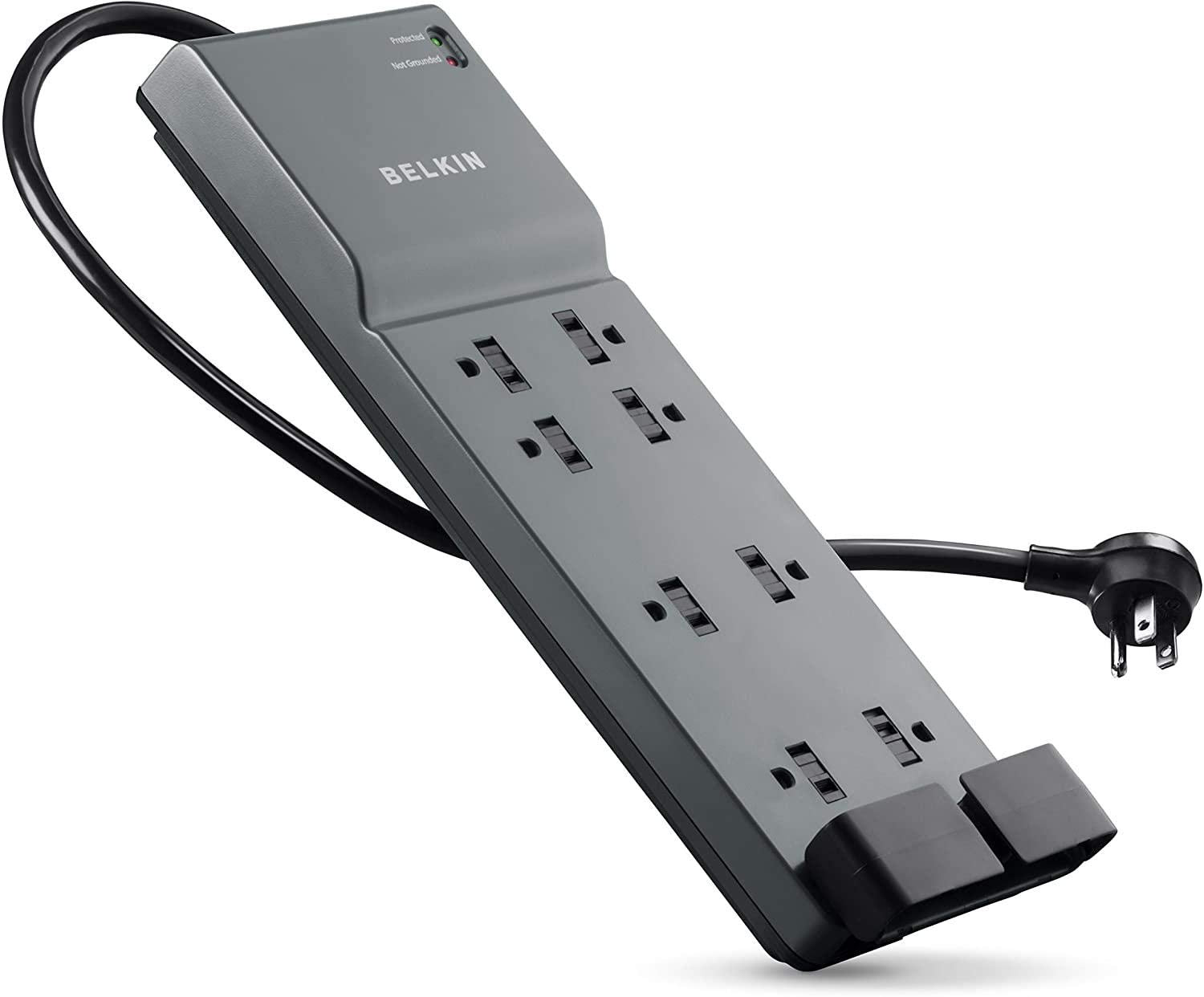 Belkin Be108200 06 Homeoffice Surge Protector (8 Outlet Basic Protection)
