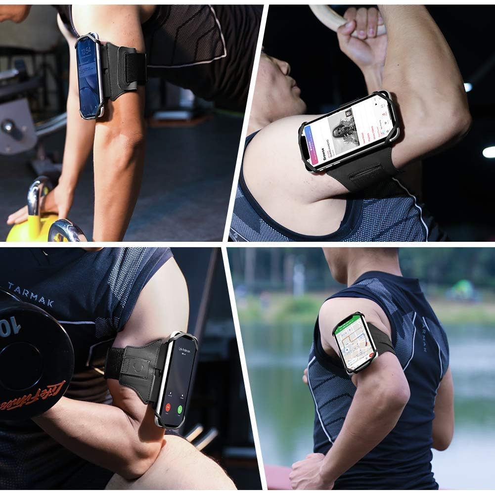 Vup Running Armband 360Rotatable For Iphone 16/15/14/13/Pro Max/Pro/Mini/12/11/Se/Xs/Xr/X/8/7/Plus, Fits All 4 6.7 Inch Smartpho