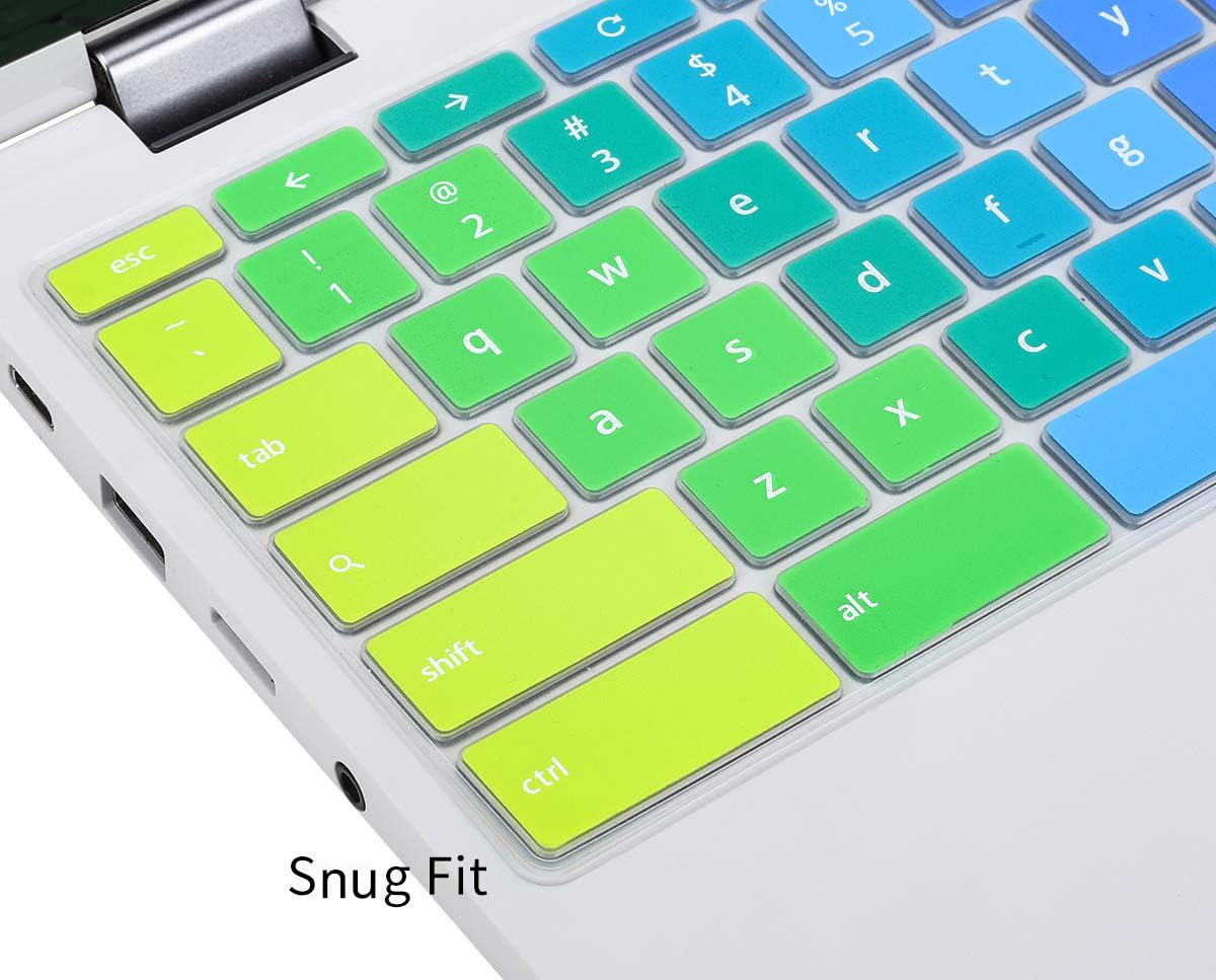 Colorful Keyboard Cover For Lenovo Chromebook Flex 5 5I 13''/ Chromebook Flex 3 11/ Ideapad 3 Chromebook 11.6/ Lenovo Spin X360